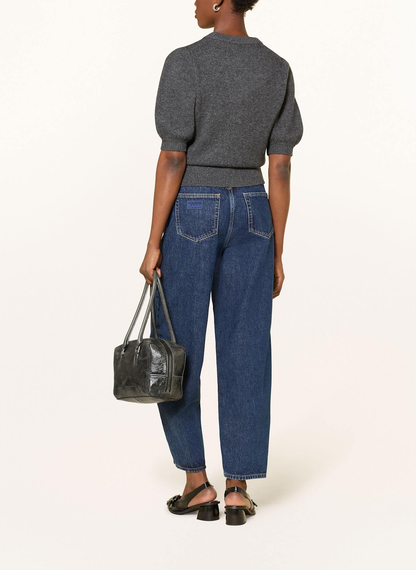 LADNERI Strickshirt POUPETTE aus Cashmere: GRAU