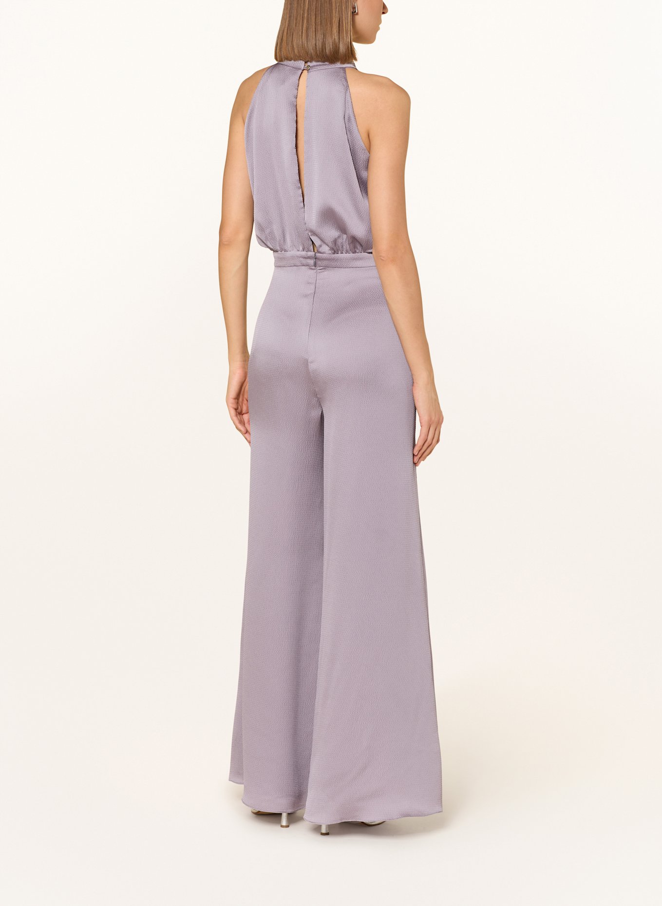 SWING Jumpsuit aus Satin mit Schluppe: HELLLILA