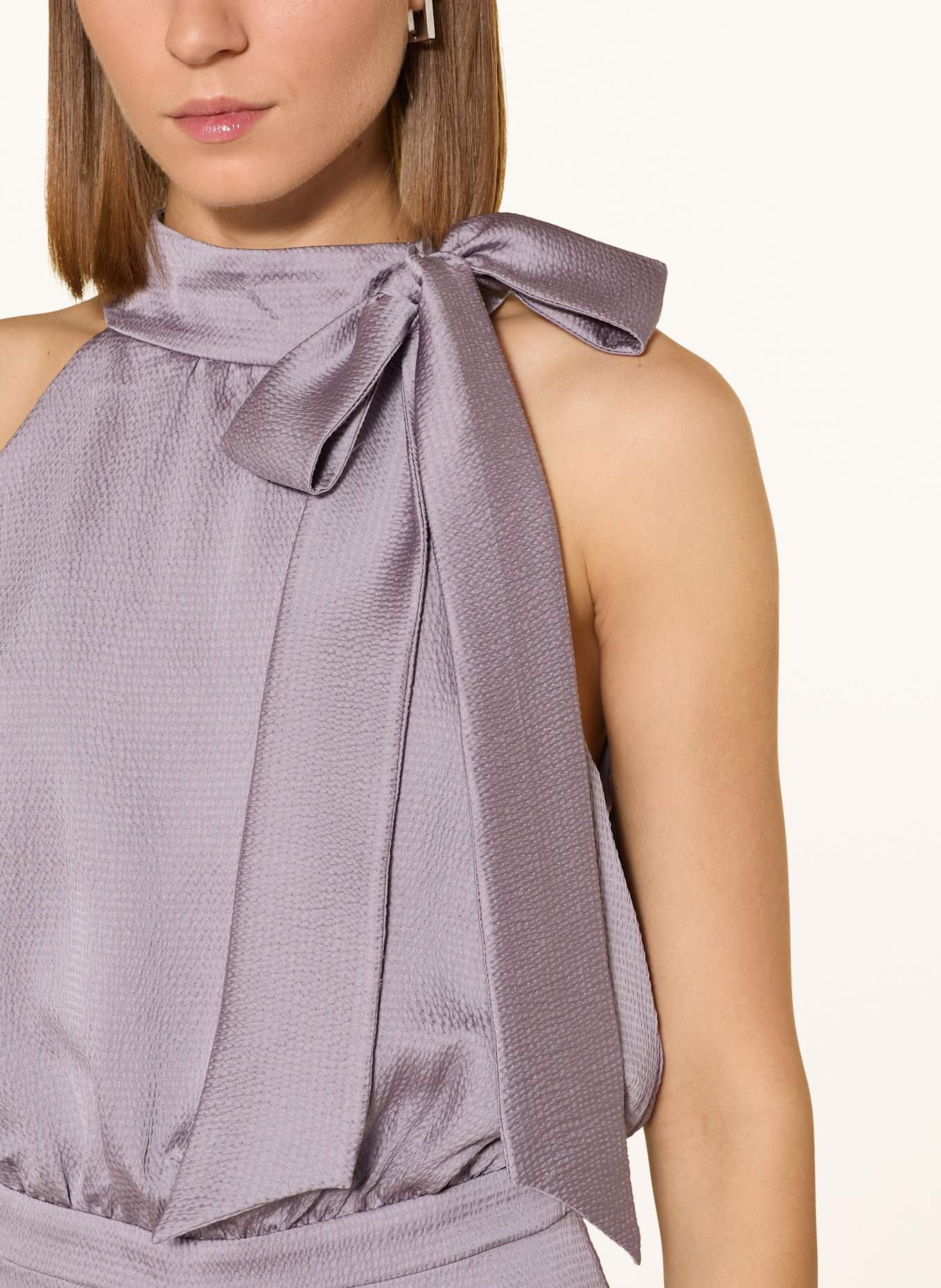 SWING Jumpsuit aus Satin mit Schluppe: HELLLILA