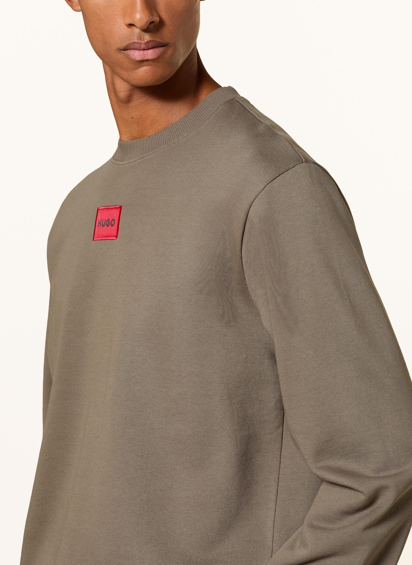 HUGO Sweatshirt DIRAGOL: KHAKI