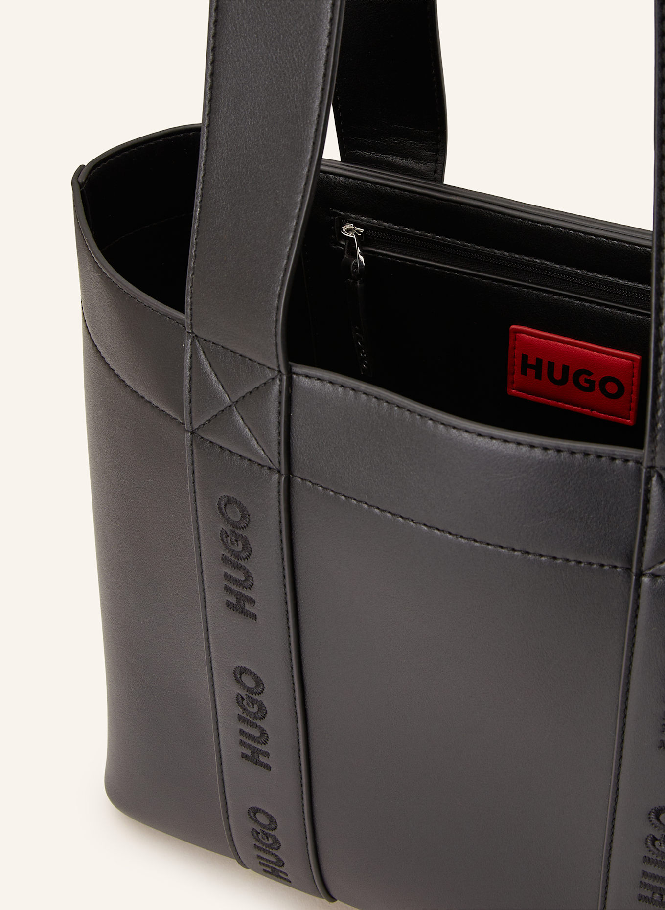 HUGO Shopper BECKY UP: SCHWARZ