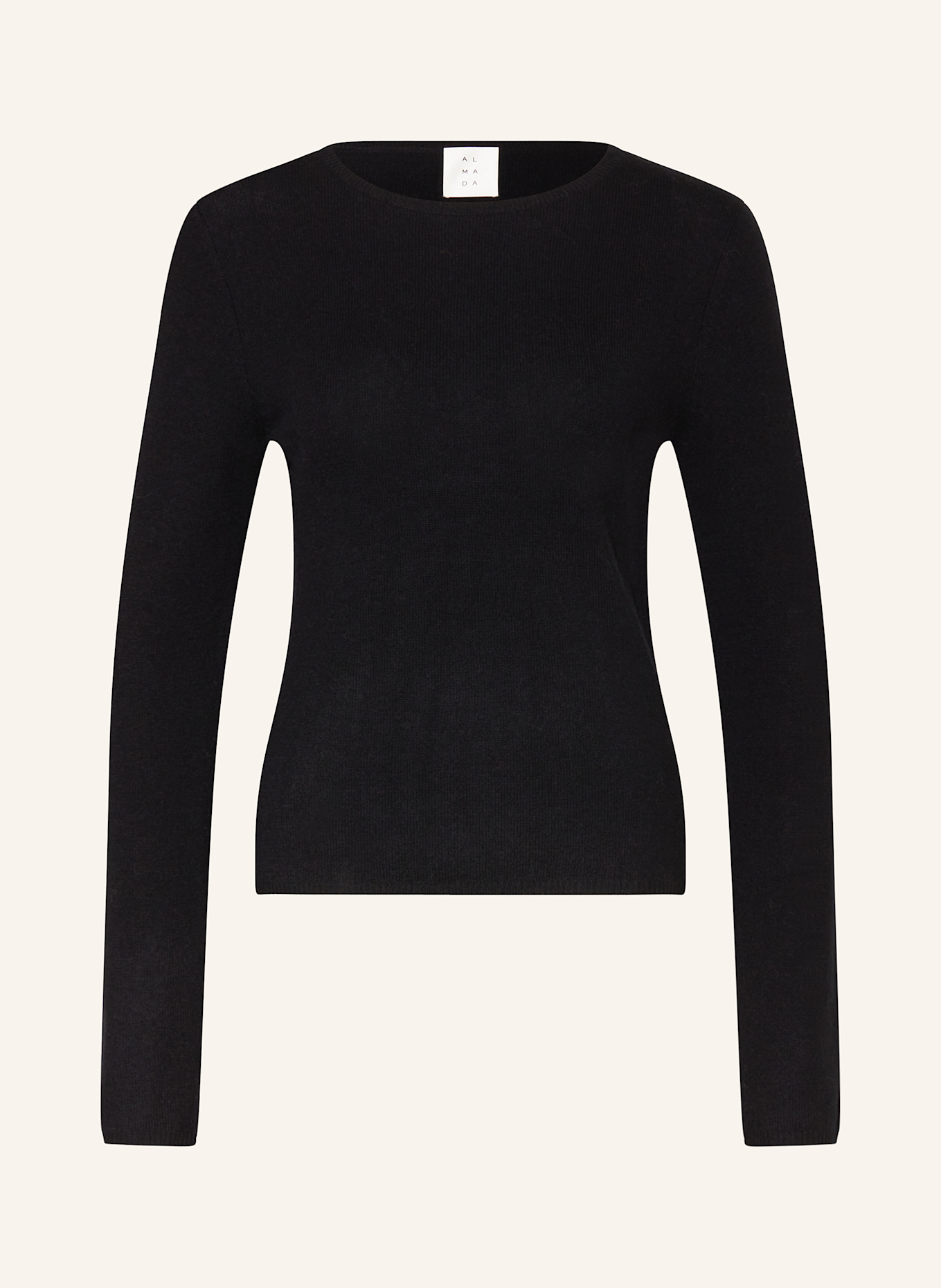ALMADA LABEL Cashmere-Pullover AWA: SCHWARZ
