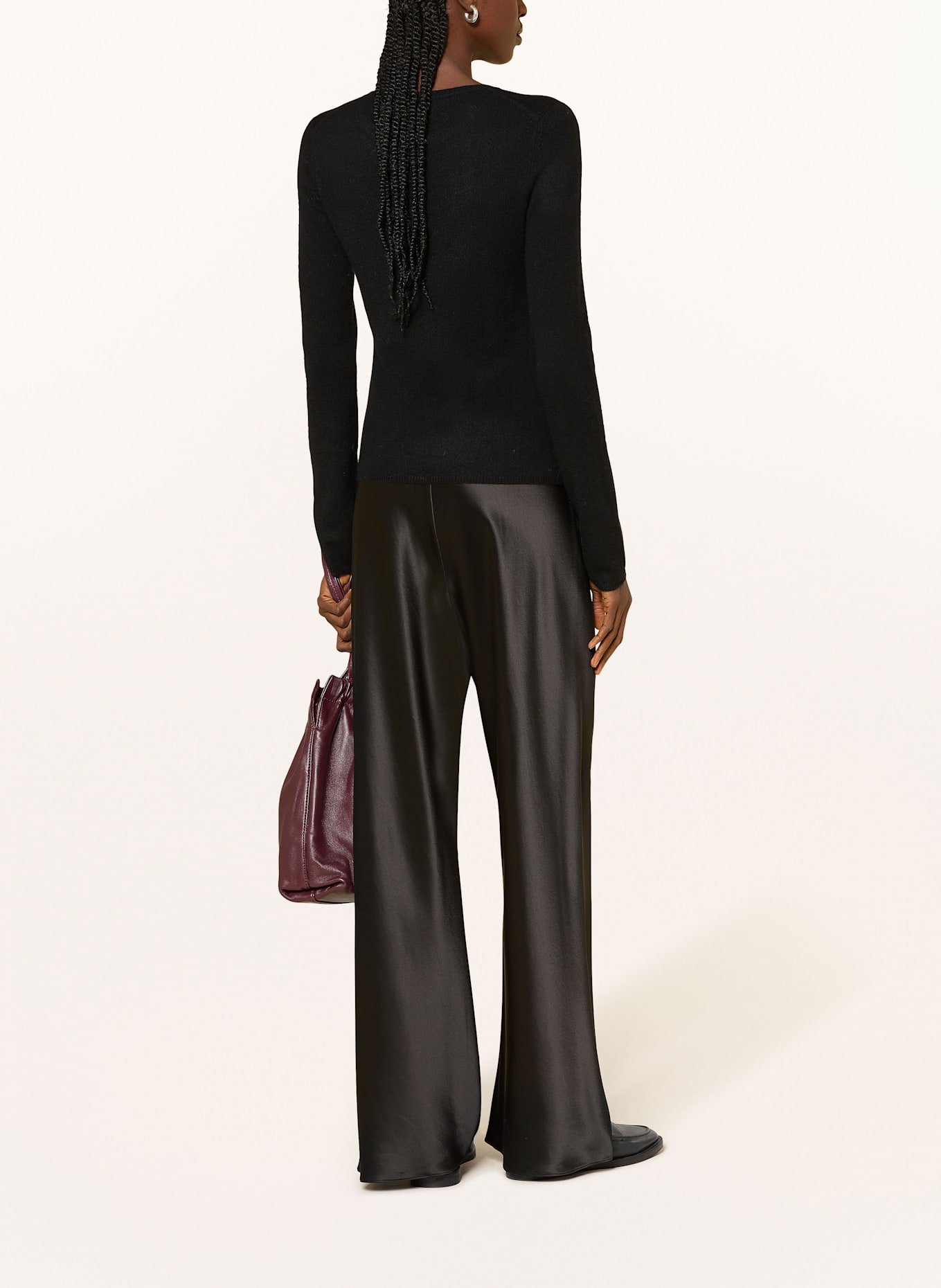 ALMADA LABEL Cashmere-Pullover AWA: SCHWARZ