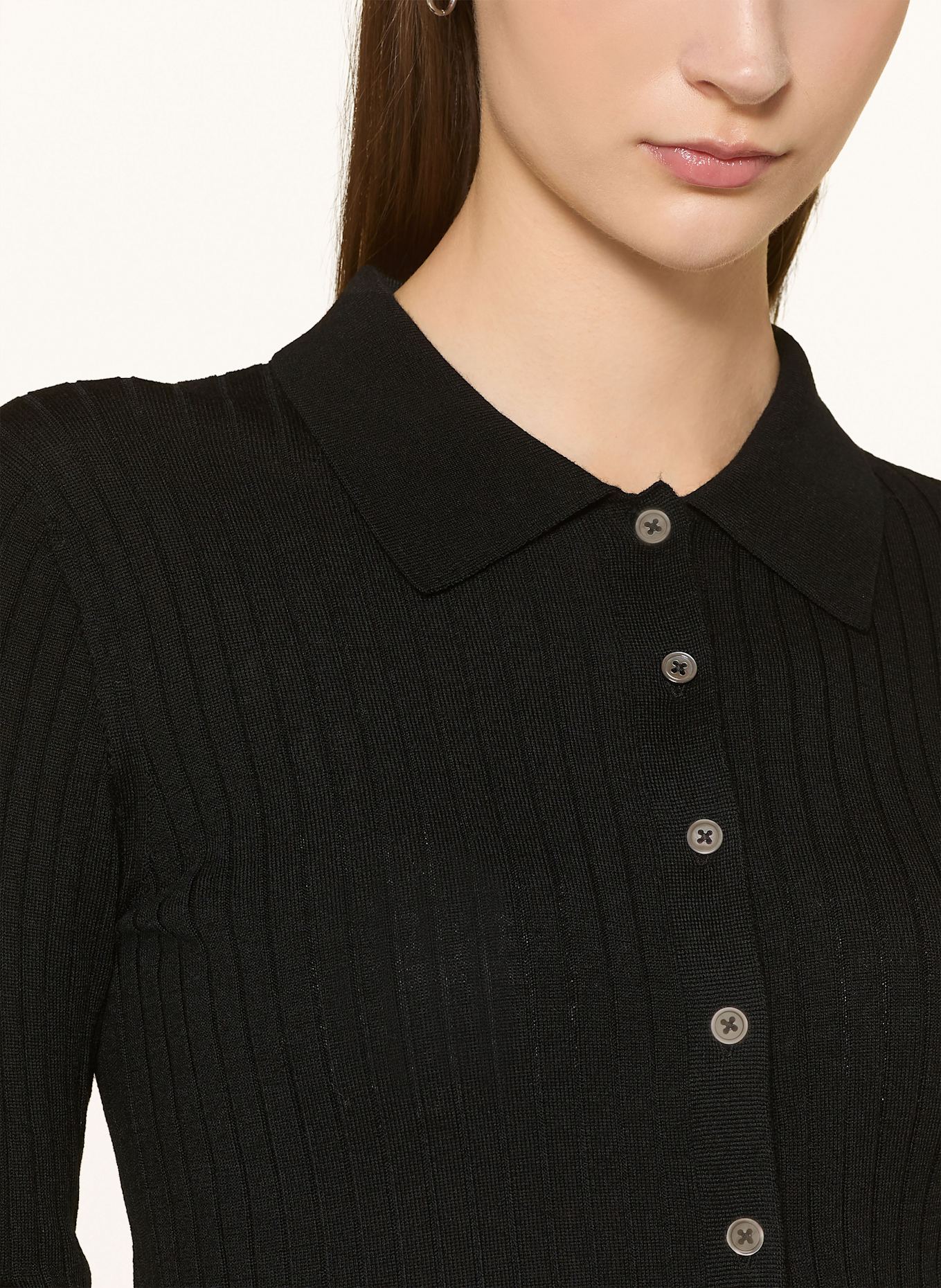 darling harbour Strickjacke: SCHWARZ