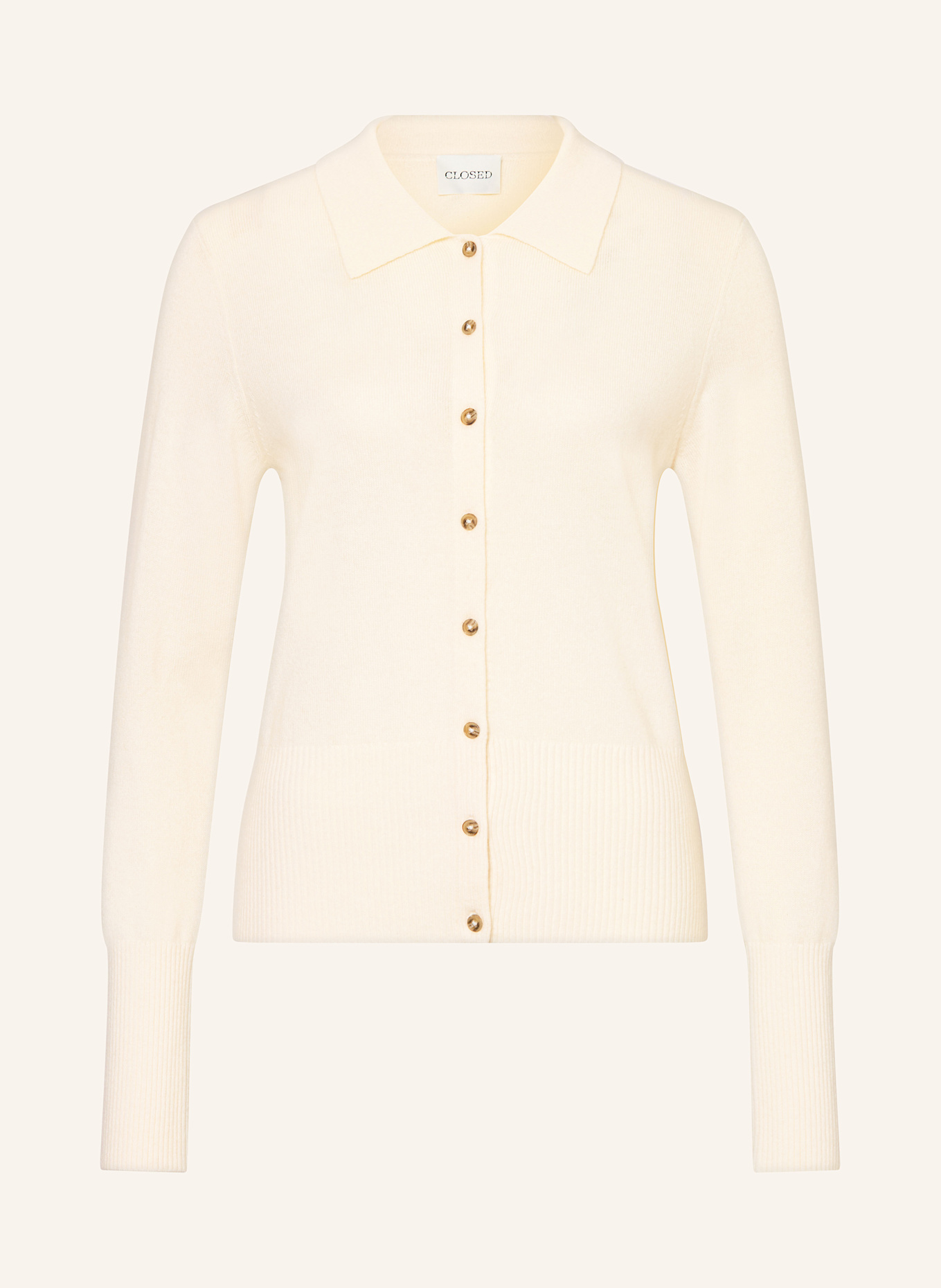 CLOSED Strickjacke: ECRU