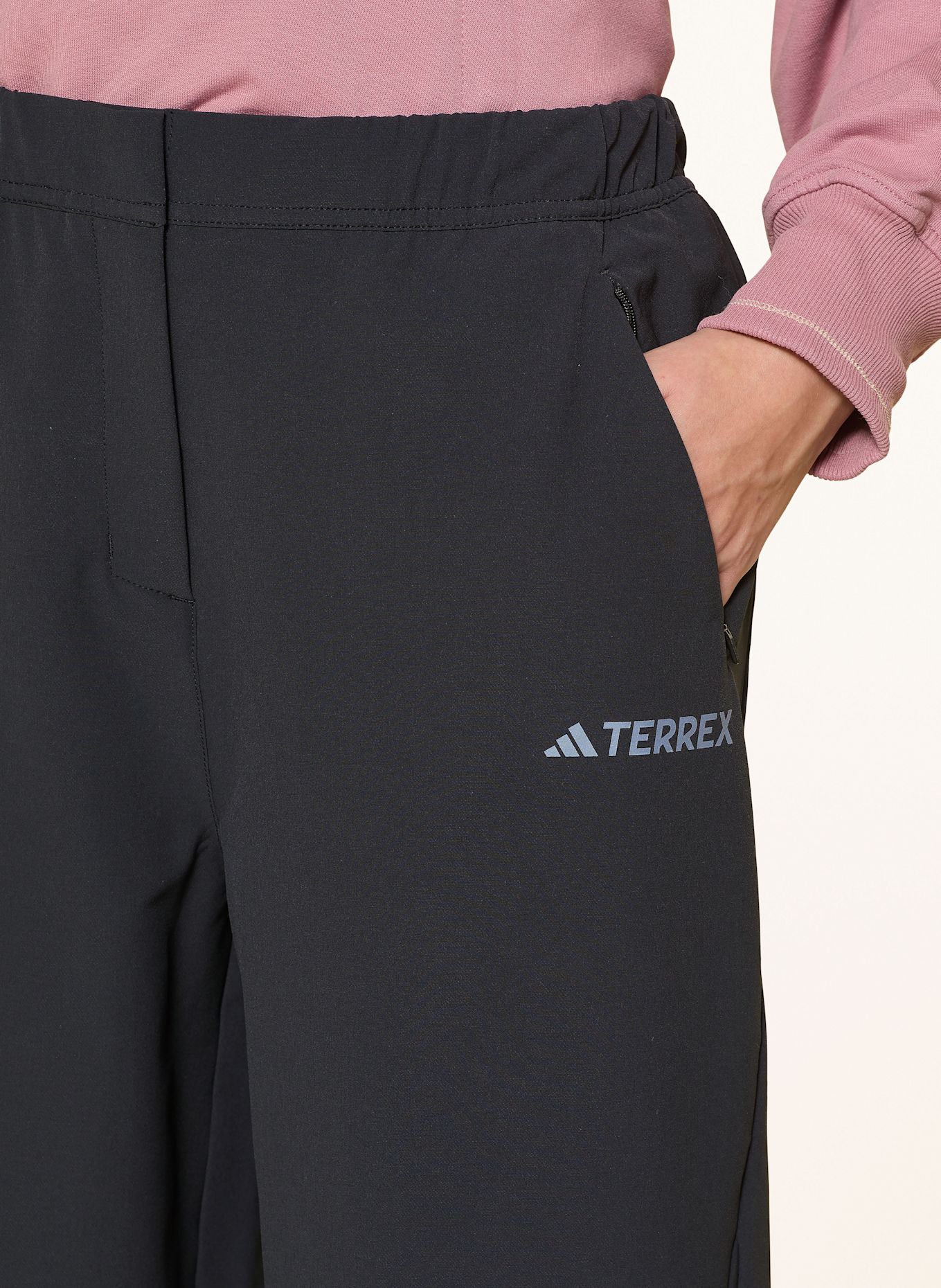 adidas TERREX Softshell-Hose XPLORIC: SCHWARZ