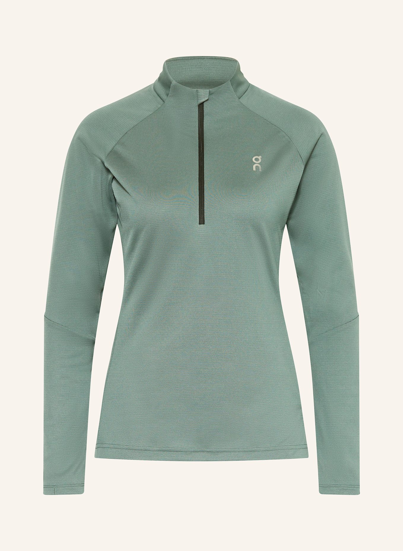 On Koszulka do biegania CLIMATE SHIRT: ZIELONY