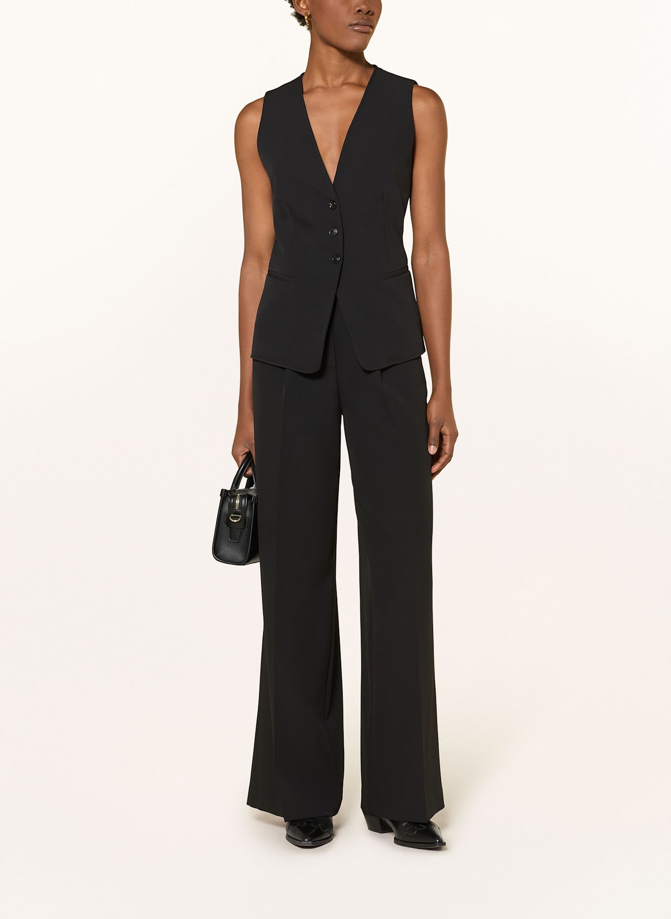 BOSS Blazerweste JAVESTA: SCHWARZ