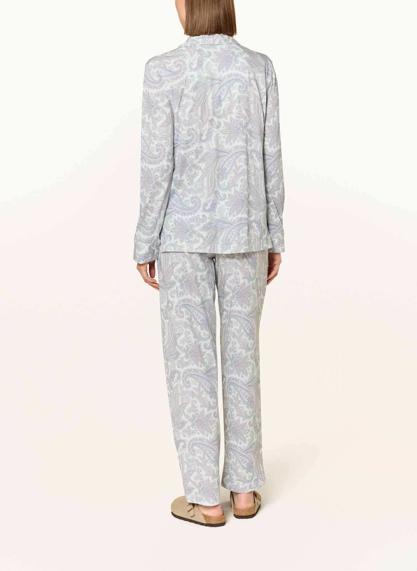 LAUREN RALPH LAUREN Schlafanzug: HELLBLAU / HELLLILA / HELLGRÜN