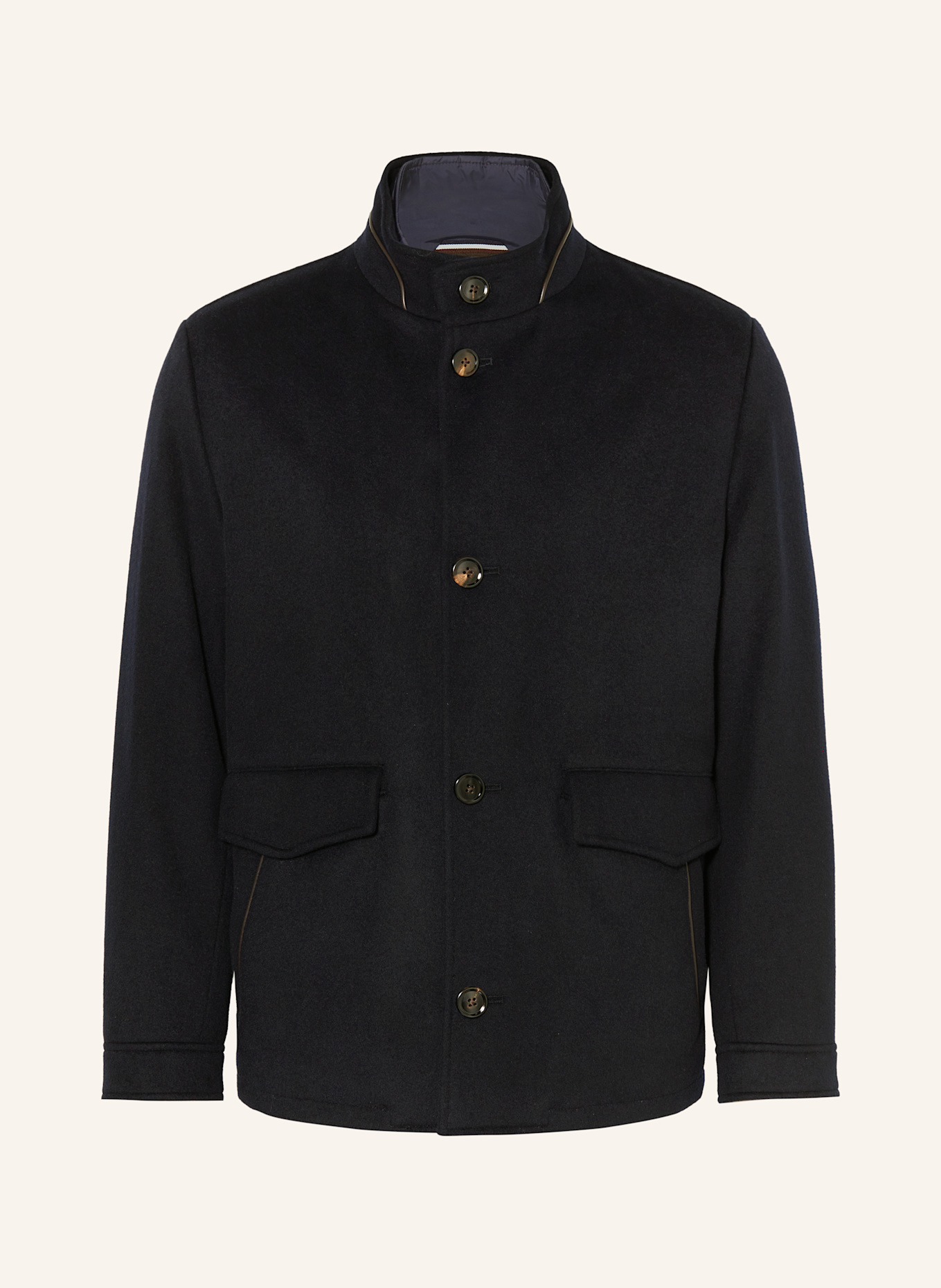 bugatti Fieldjacket mit Blende: DUNKELBLAU