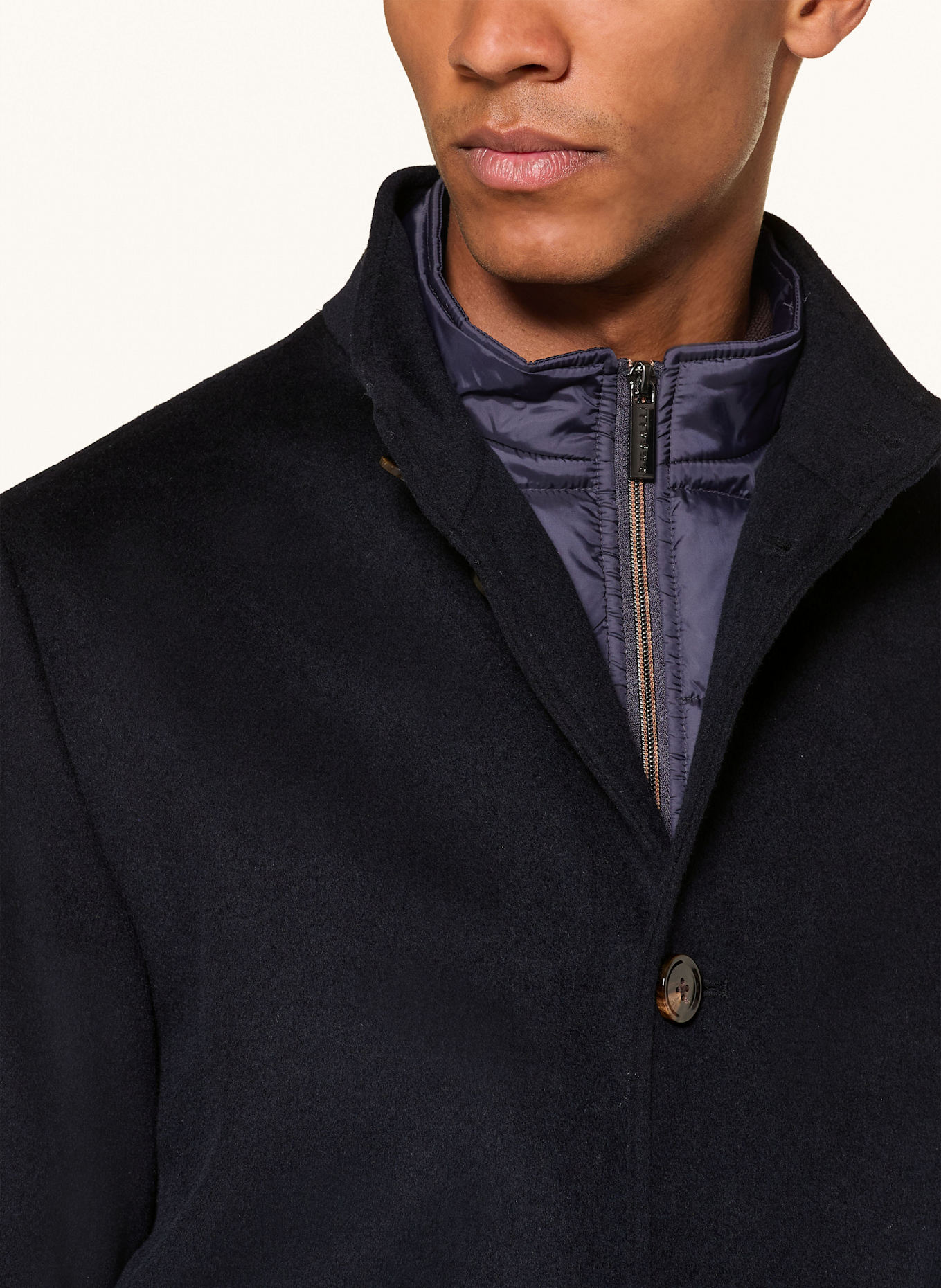 bugatti Fieldjacket mit Blende: DUNKELBLAU