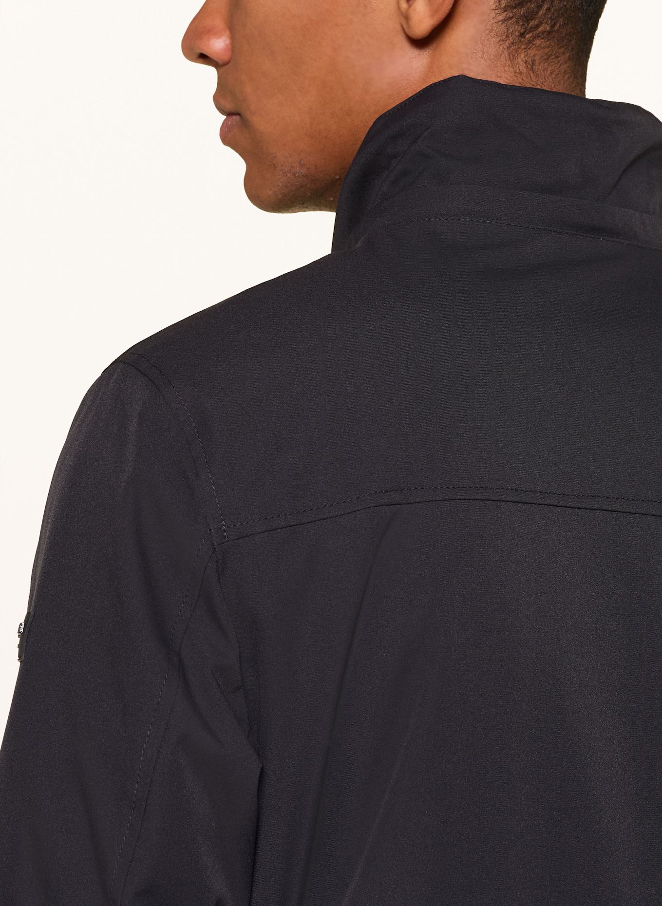 bugatti Parka mit abnehmbarer Kapuze: DUNKELBLAU