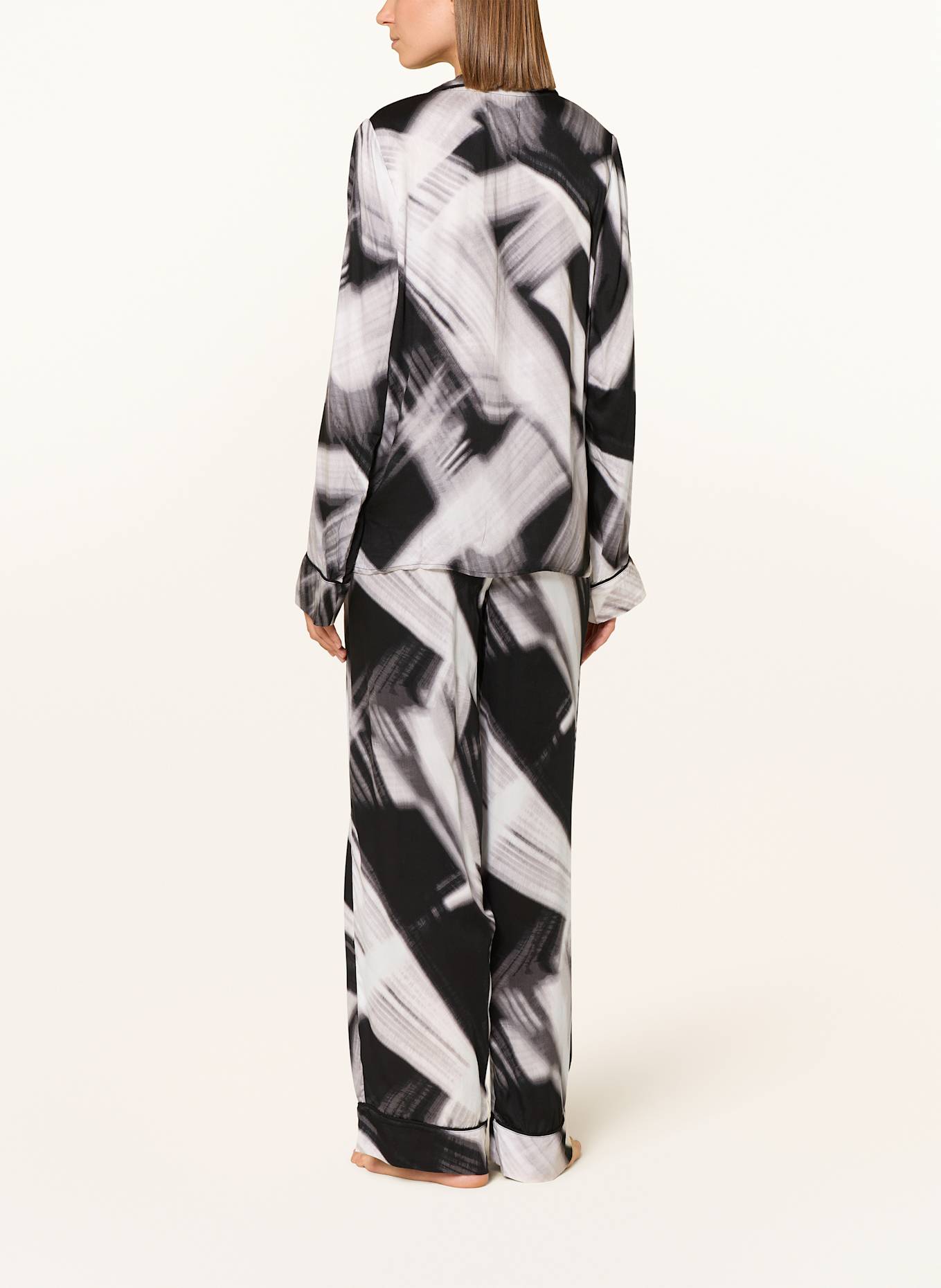 DKNY Schlafanzug DREAMY NIGHT & CITY LIGHTS: SCHWARZ / WEISS / GRAU