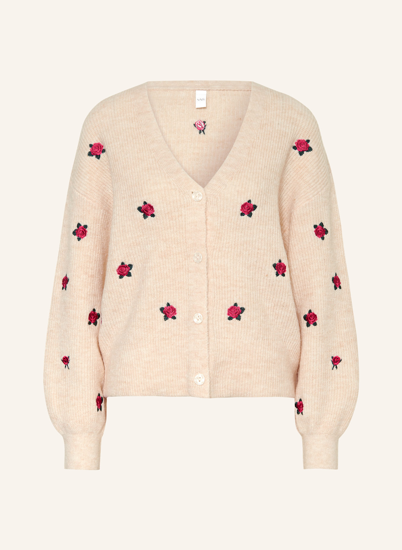 Y.A.S. Strickjacke: ECRU