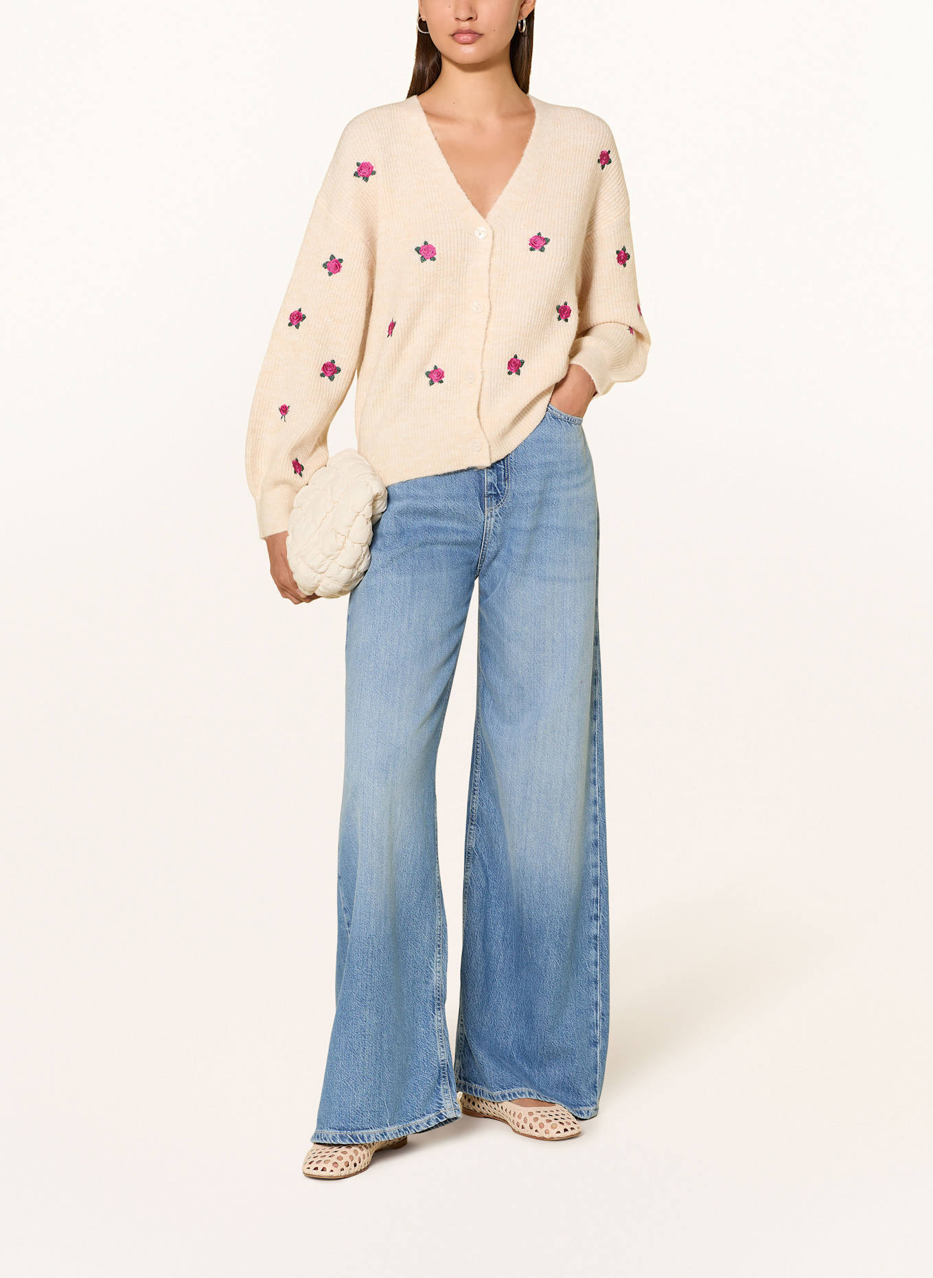 Y.A.S. Strickjacke: ECRU