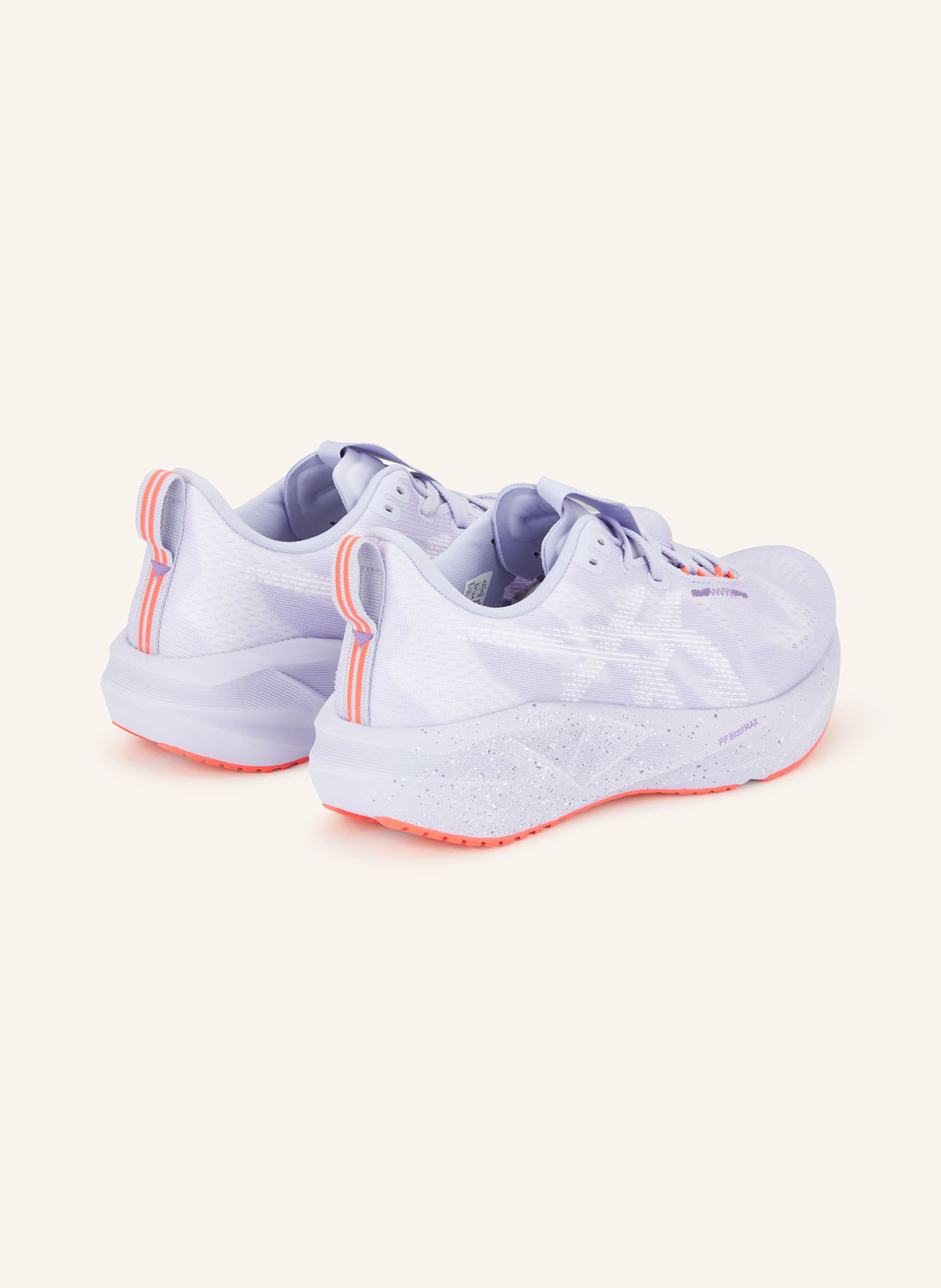 ASICS Laufschuhe NOVABLAST 5 TOKYO: HELLLILA / WEISS