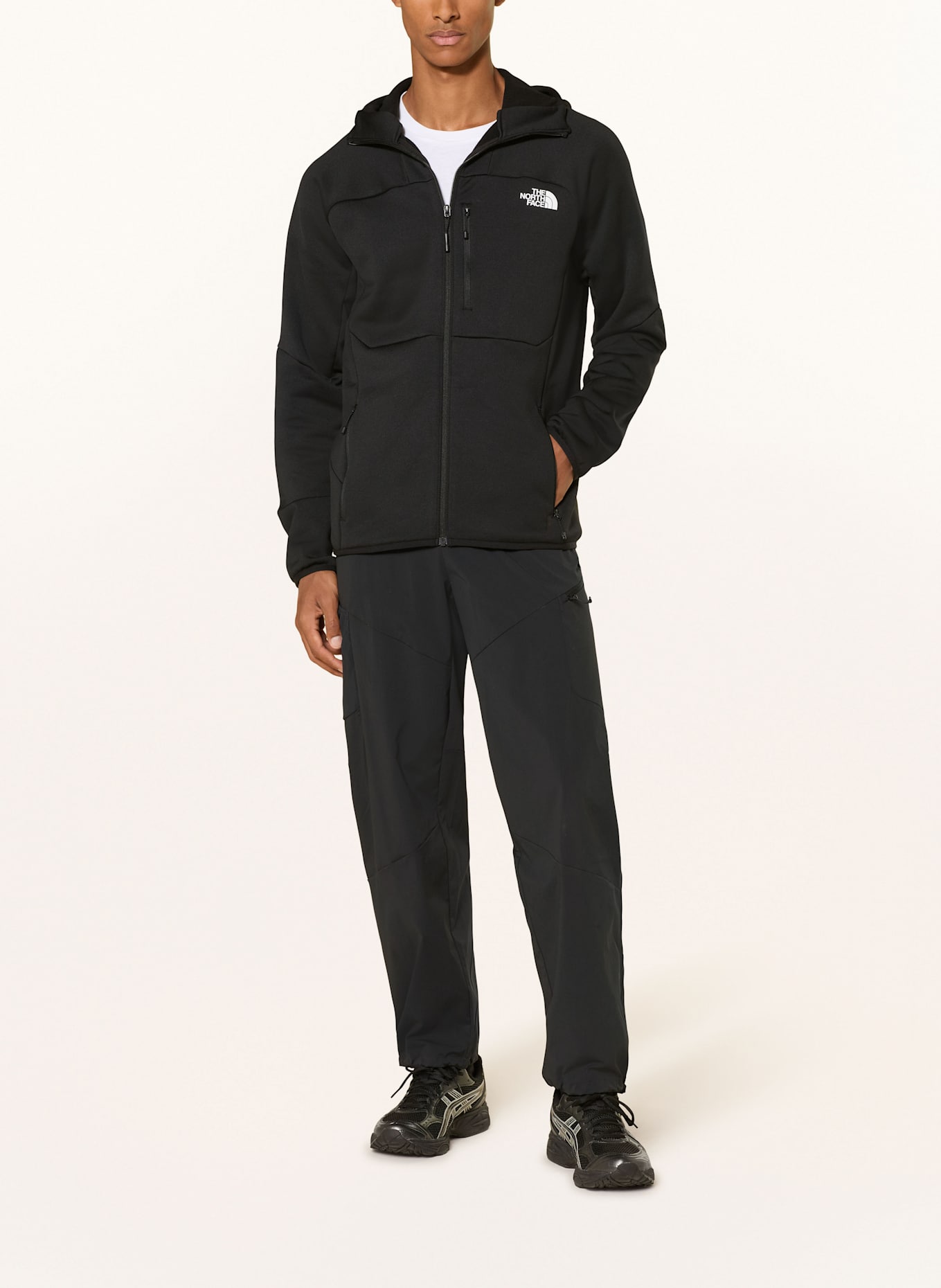 THE NORTH FACE Midlayer-Jacke METEORA: SCHWARZ