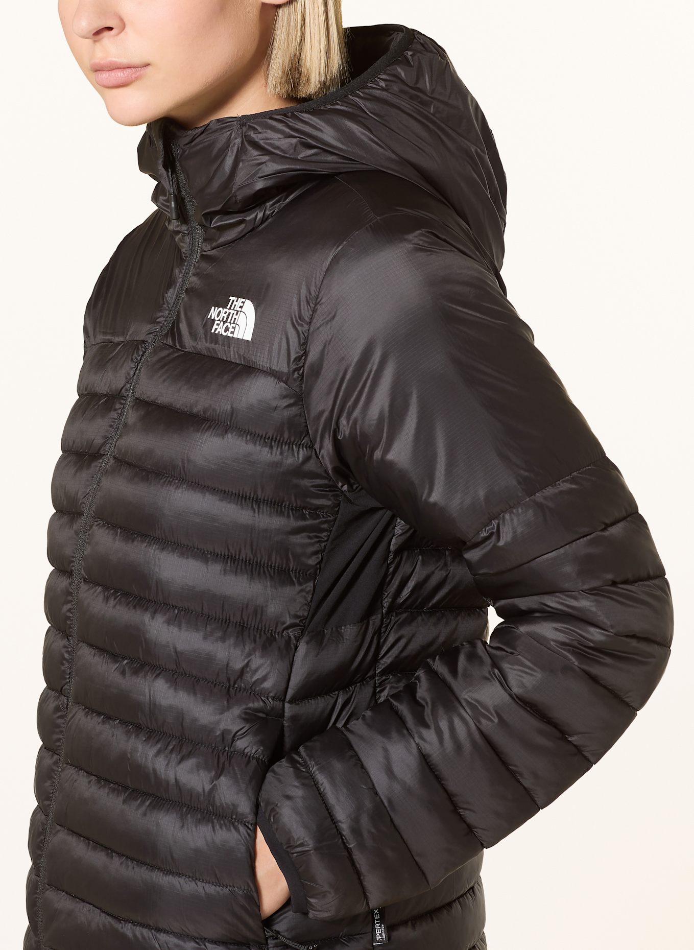 THE NORTH FACE Steppjacke TERRA PEAK HOODIE: SCHWARZ