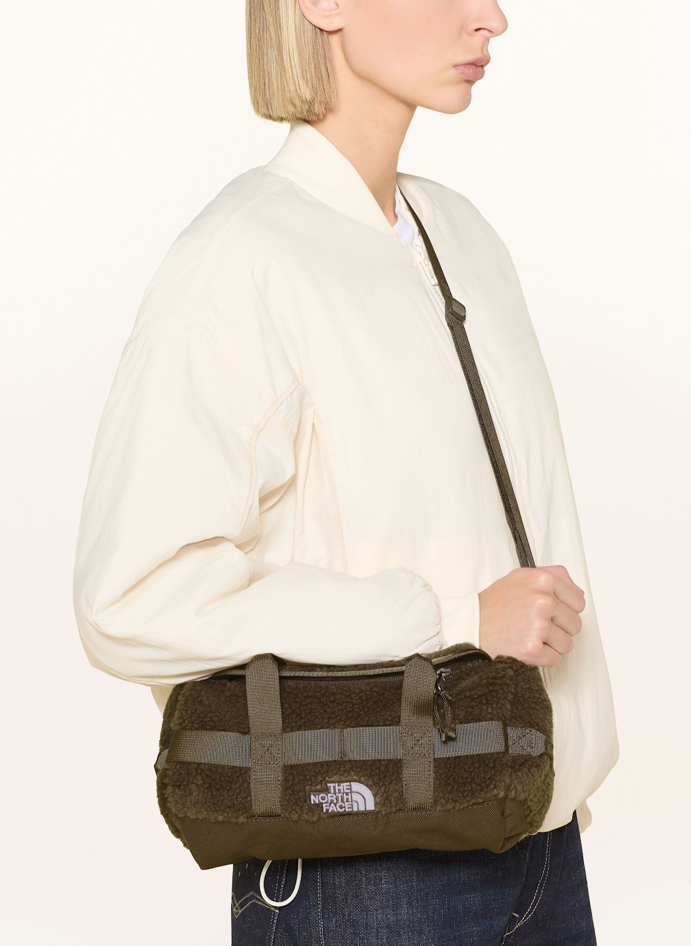 THE NORTH FACE Torba na ramię BASE CAMP HIGH PILE MINI: KHAKI