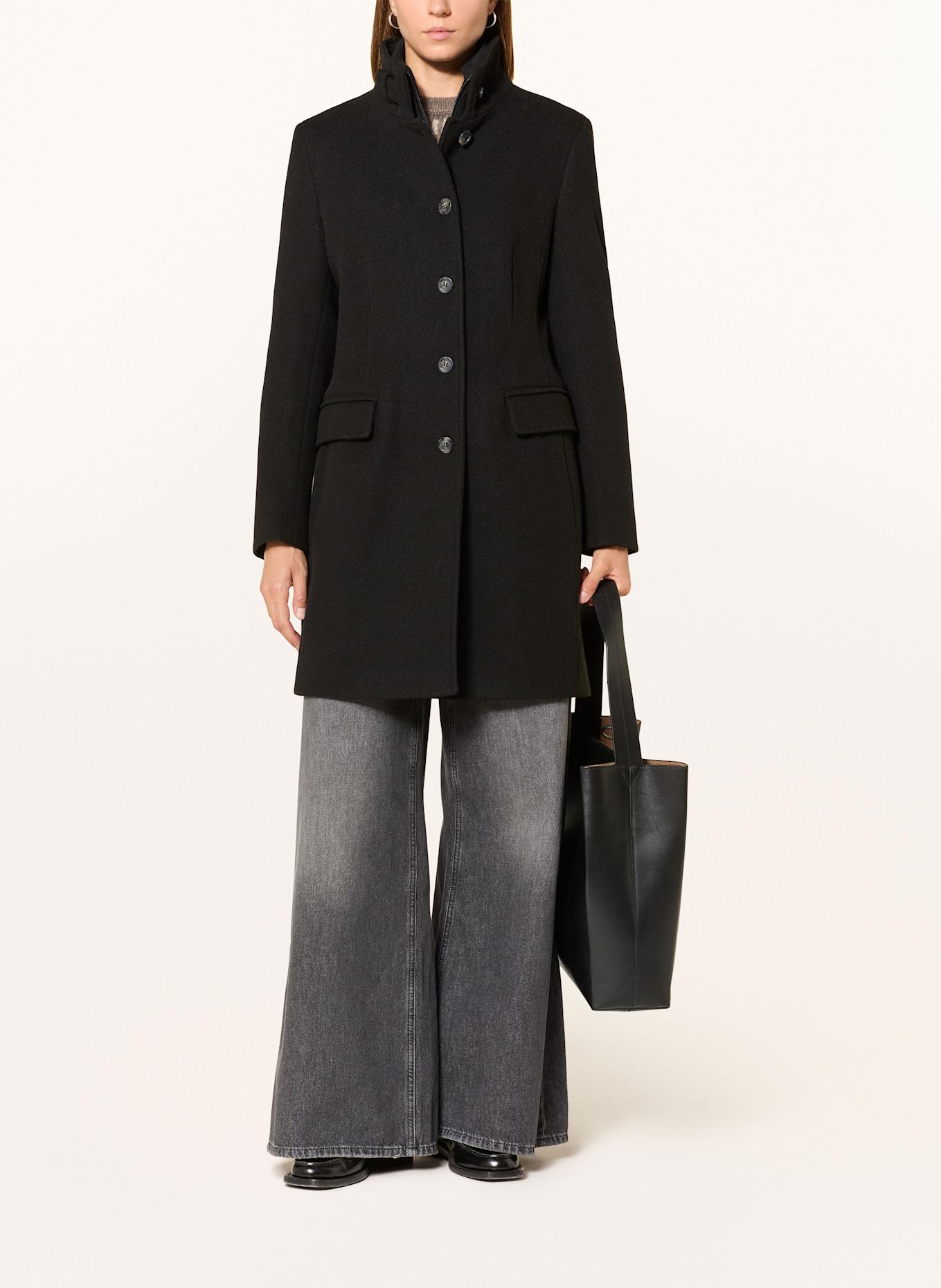 CINQUE Mantel CIASTRO: SCHWARZ