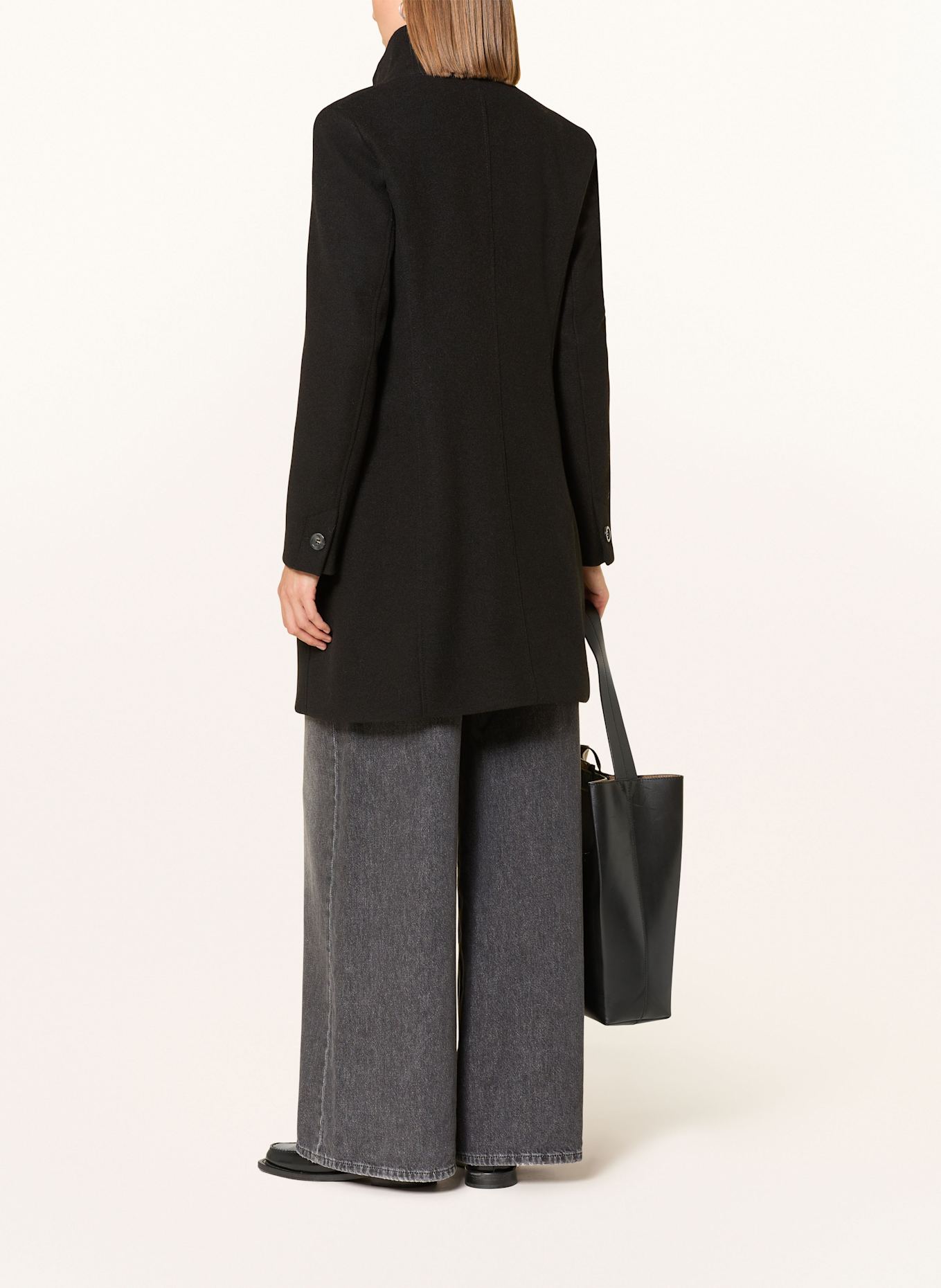 CINQUE Mantel CIASTRO: SCHWARZ