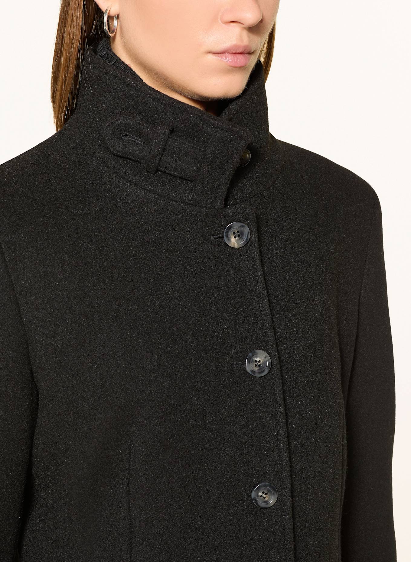 CINQUE Mantel CIASTRO: SCHWARZ