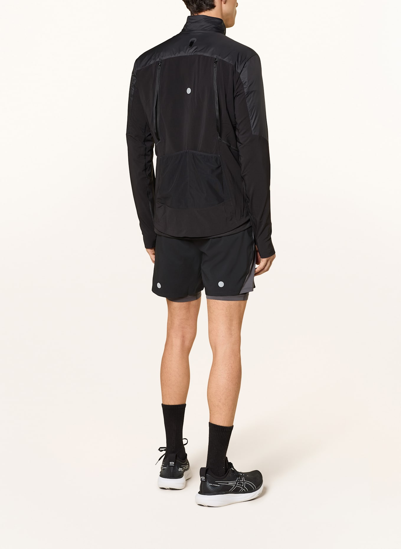 ASICS Hybrid-Laufjacke ROAD WINTER: SCHWARZ