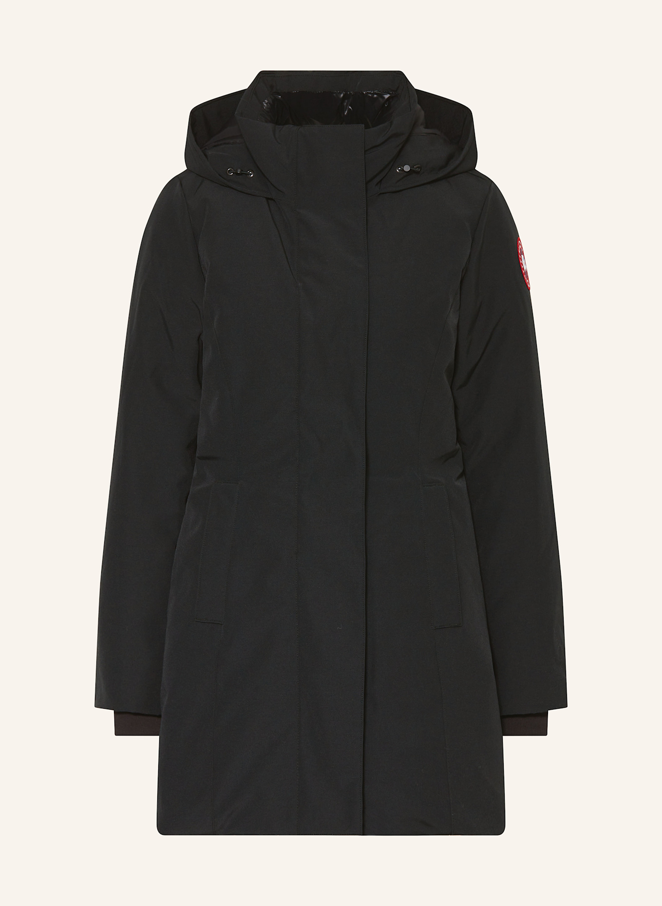 CANADA GOOSE Daunenparka LESLIE: SCHWARZ