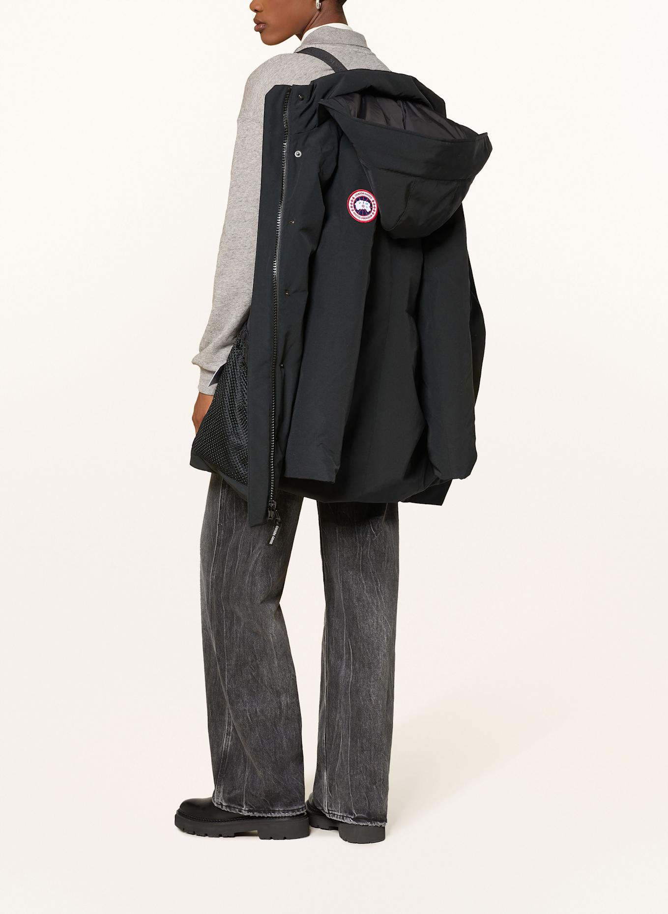 CANADA GOOSE Daunenparka LESLIE: SCHWARZ