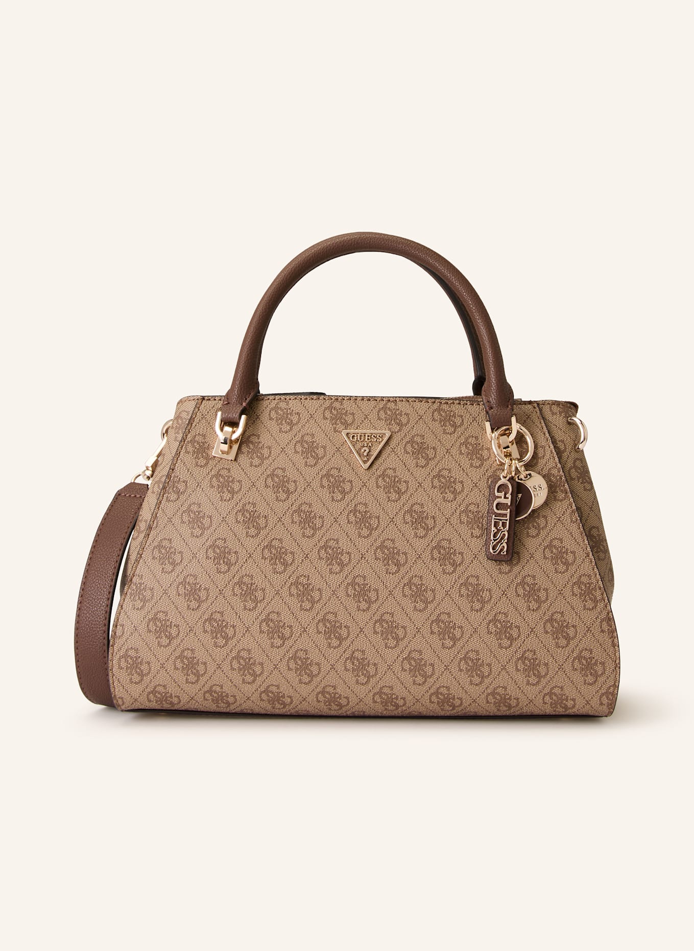 GUESS Handtasche NOELLE: BRAUN / BEIGE