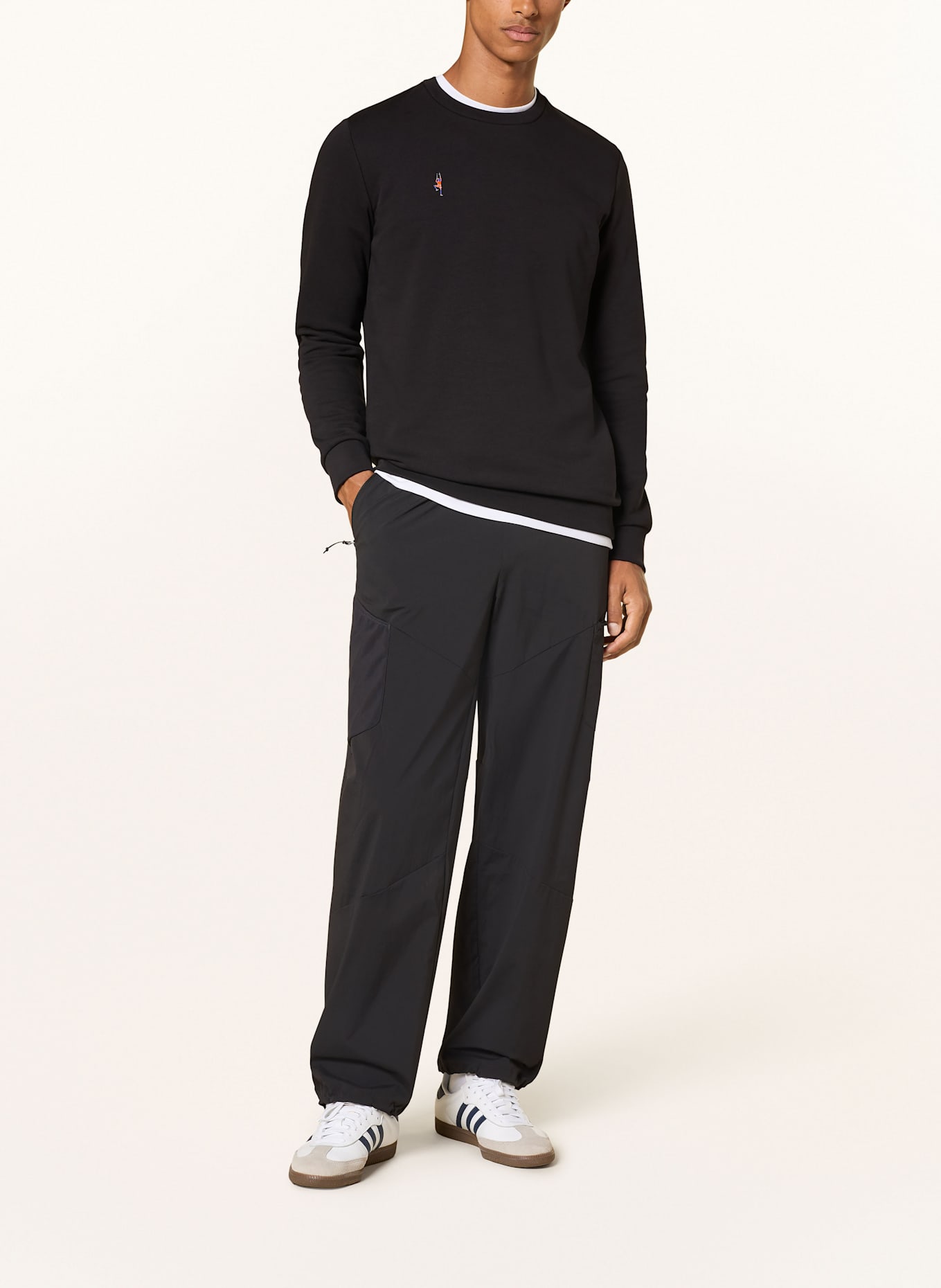 MAMMUT Sweatshirt CORE: SCHWARZ