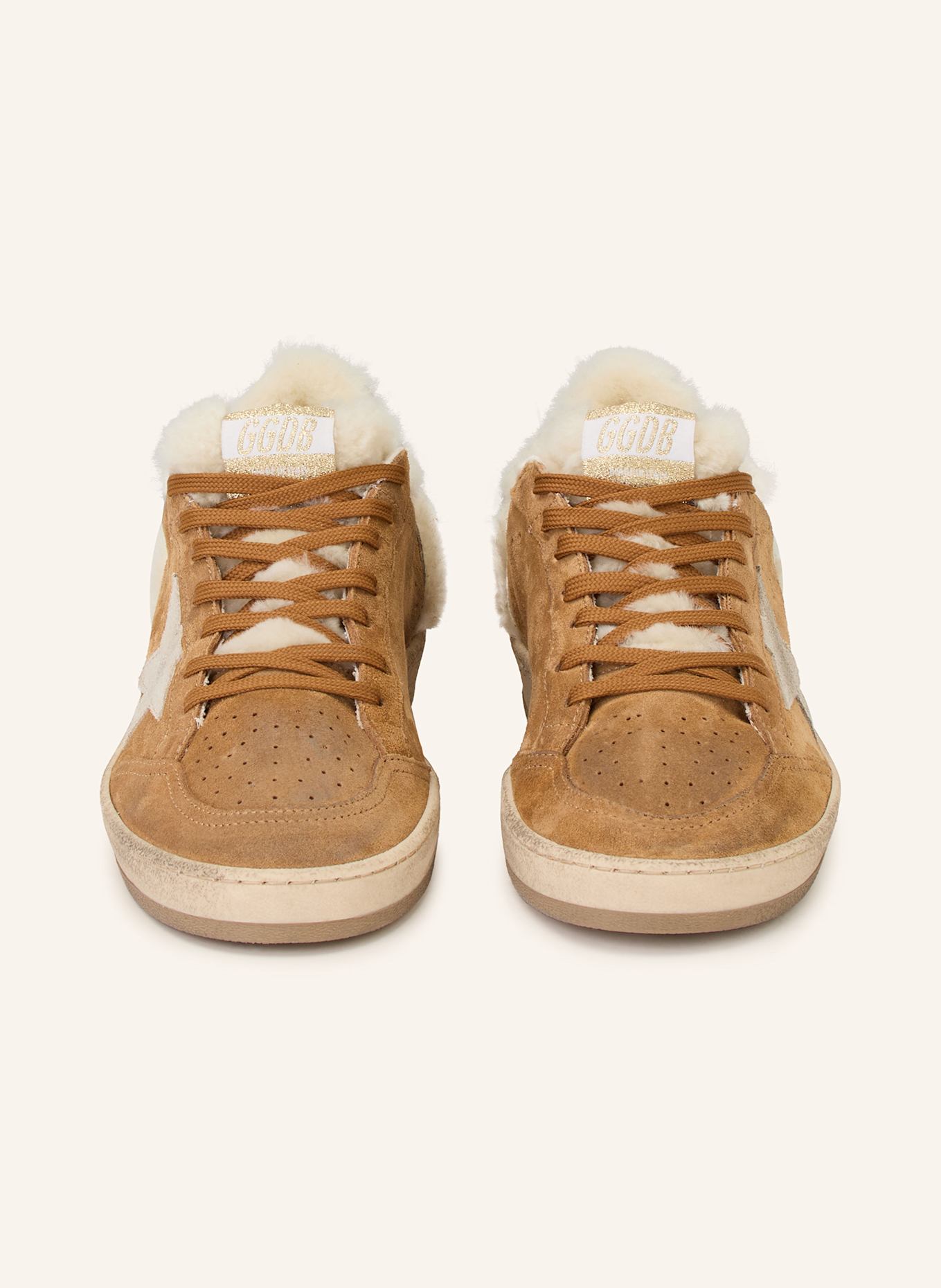 GOLDEN GOOSE Sneakersy BALL STAR: KOŇAKOVÁ / KRÉMOVÁ