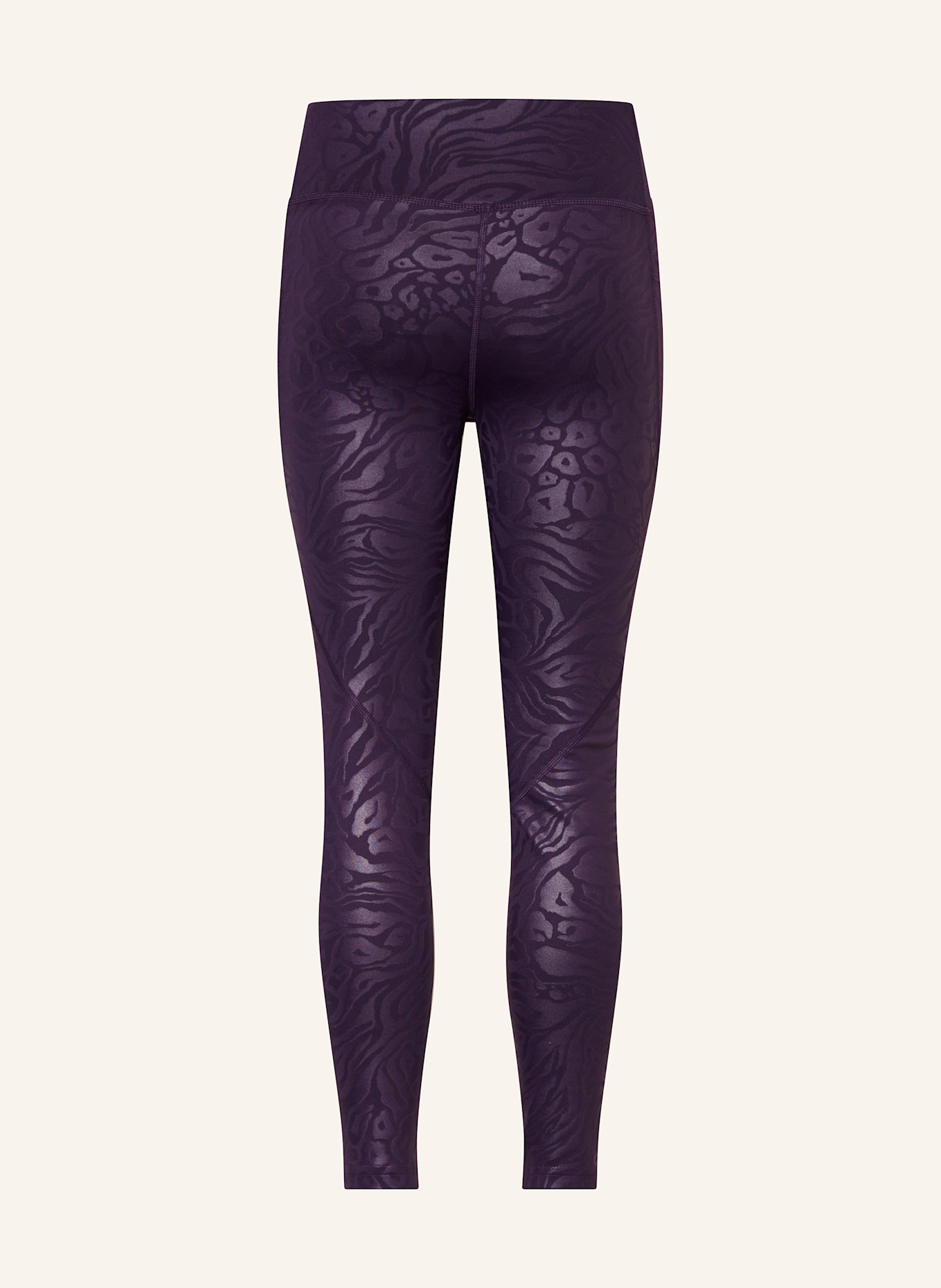 adidas Leggings ALL SPORTS OPTIME ANIMAL PRINT: DUNKELLILA