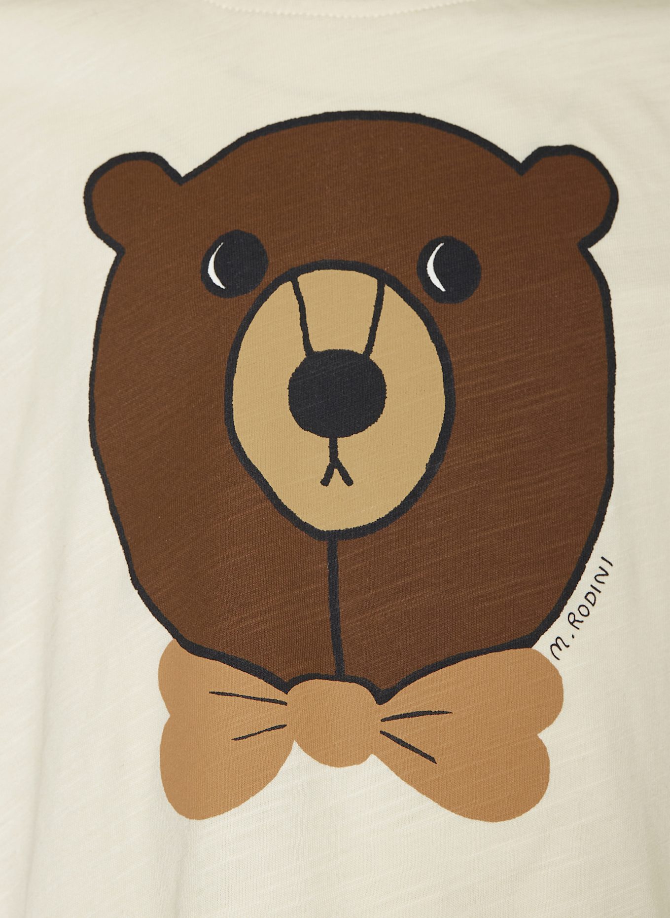 mini rodini T-shirt: KREMOWY / BRĄZOWY / KONIAKOWY