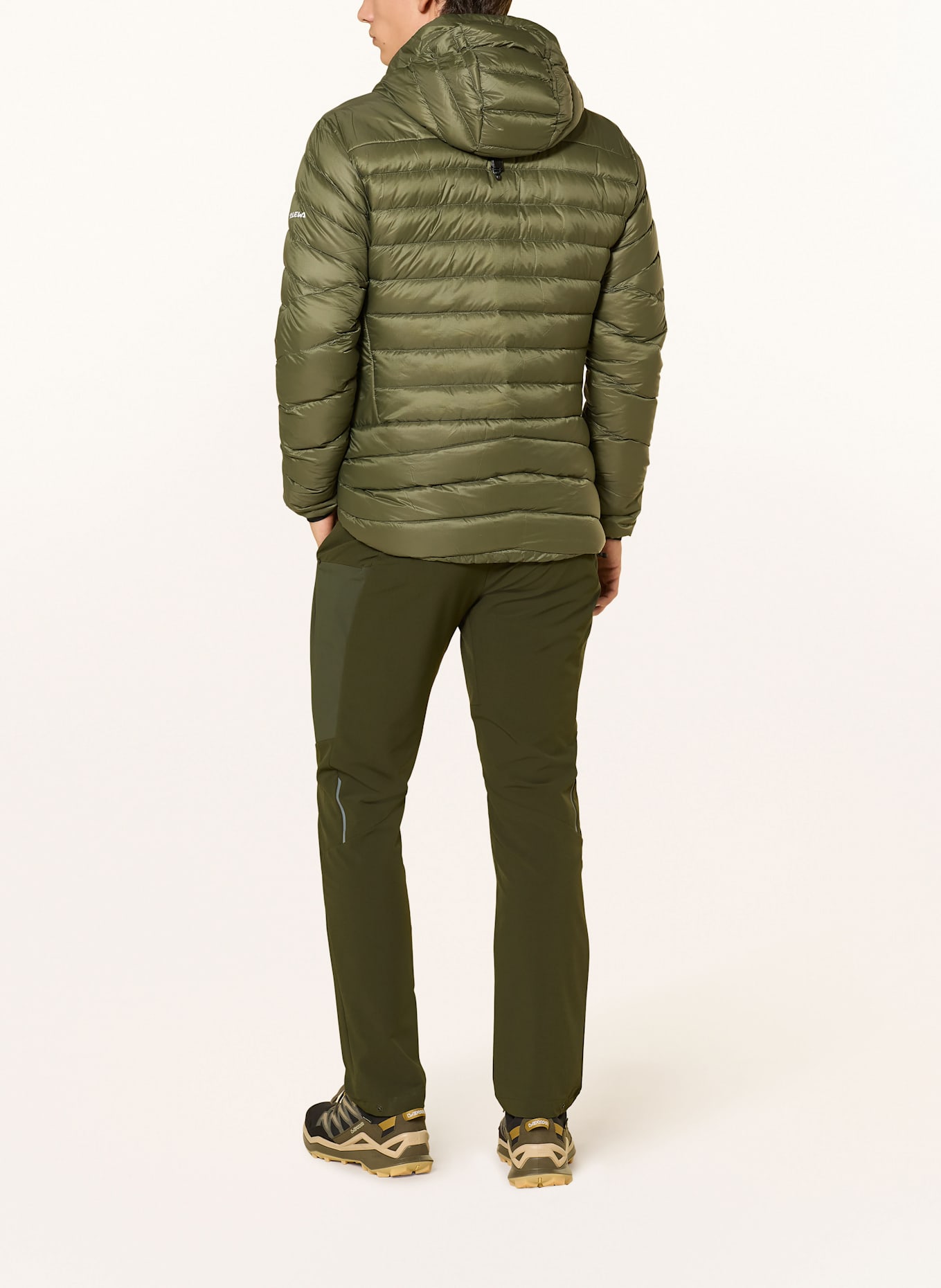 SALEWA Softshell-Hose PEDROC STORMWALL WINTER: DUNKELGRÜN