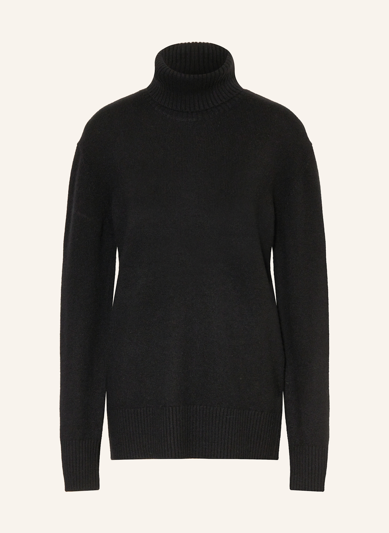 TOTEME Golf z kaszmiru: CZARNY