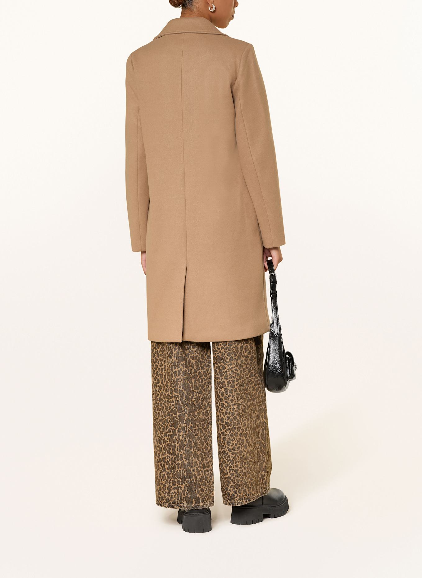 ONLY Mantel: HELLBRAUN