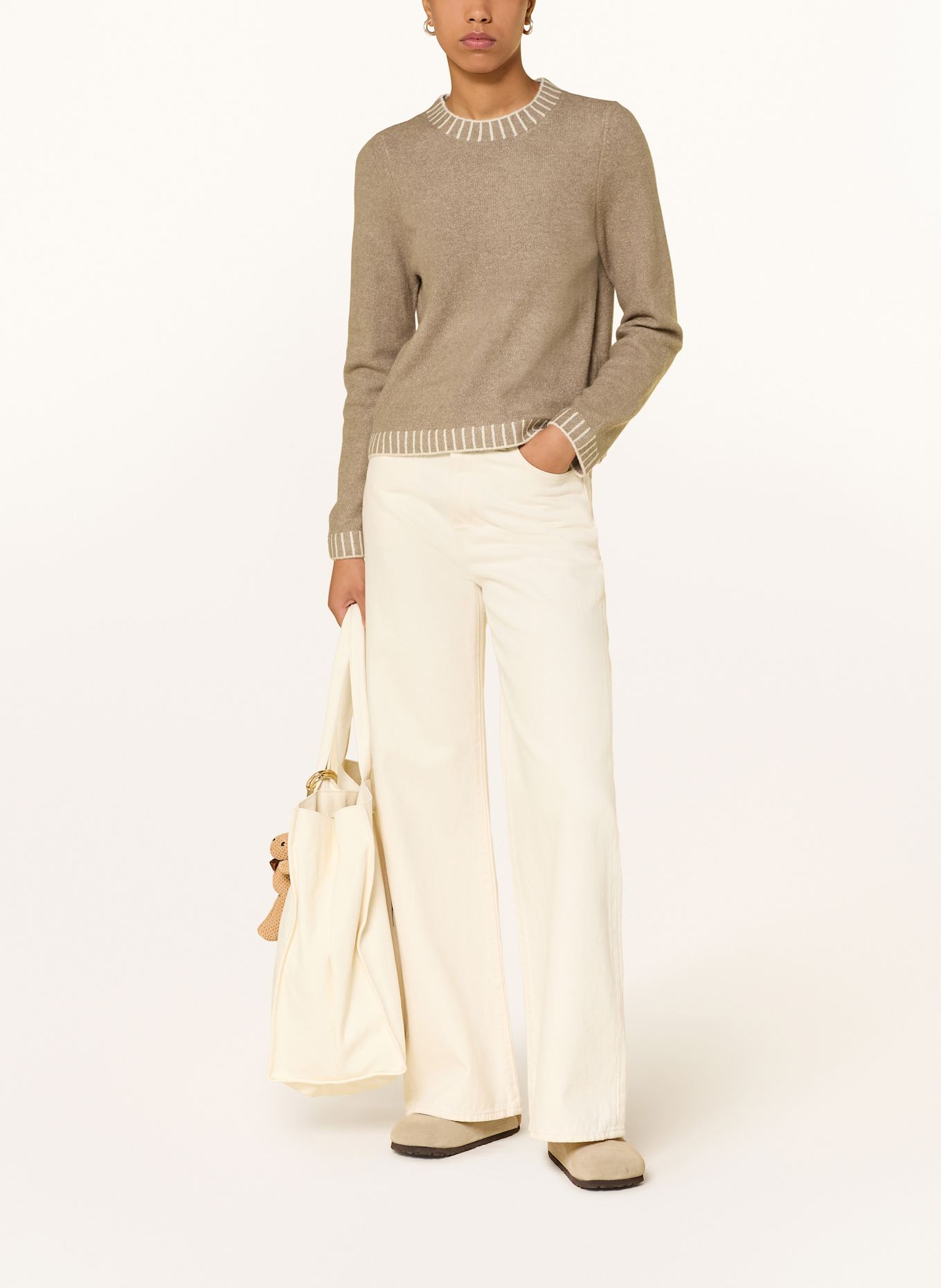 ONLY Pullover: BEIGE