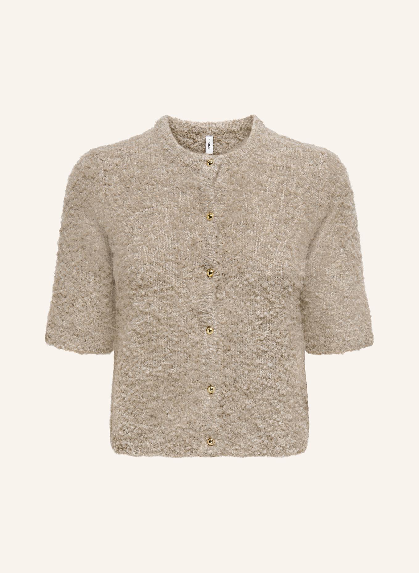 ONLY Strickjacke: HELLBRAUN