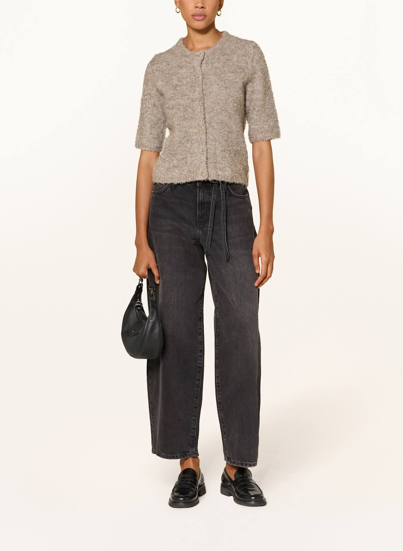 ONLY Strickjacke: HELLBRAUN