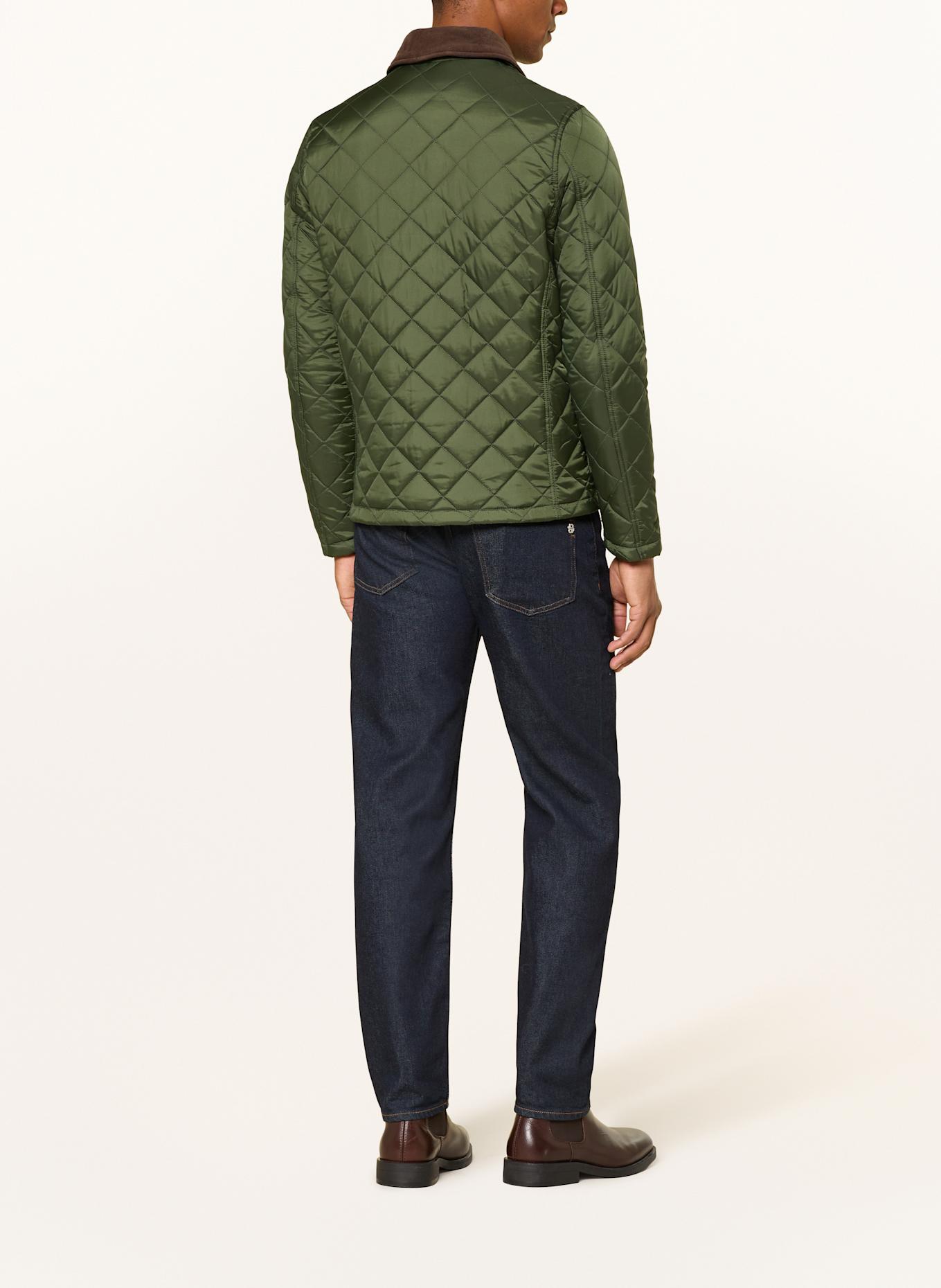 STROKESMAN'S Steppjacke: OLIV