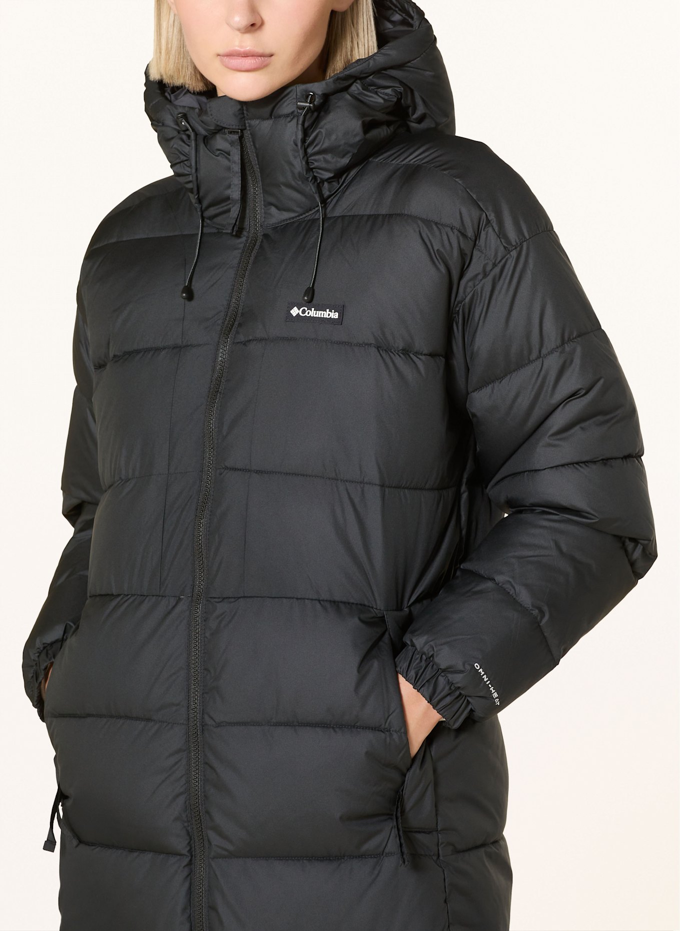 Columbia Steppmantel PIKE LAKE™ III: SCHWARZ