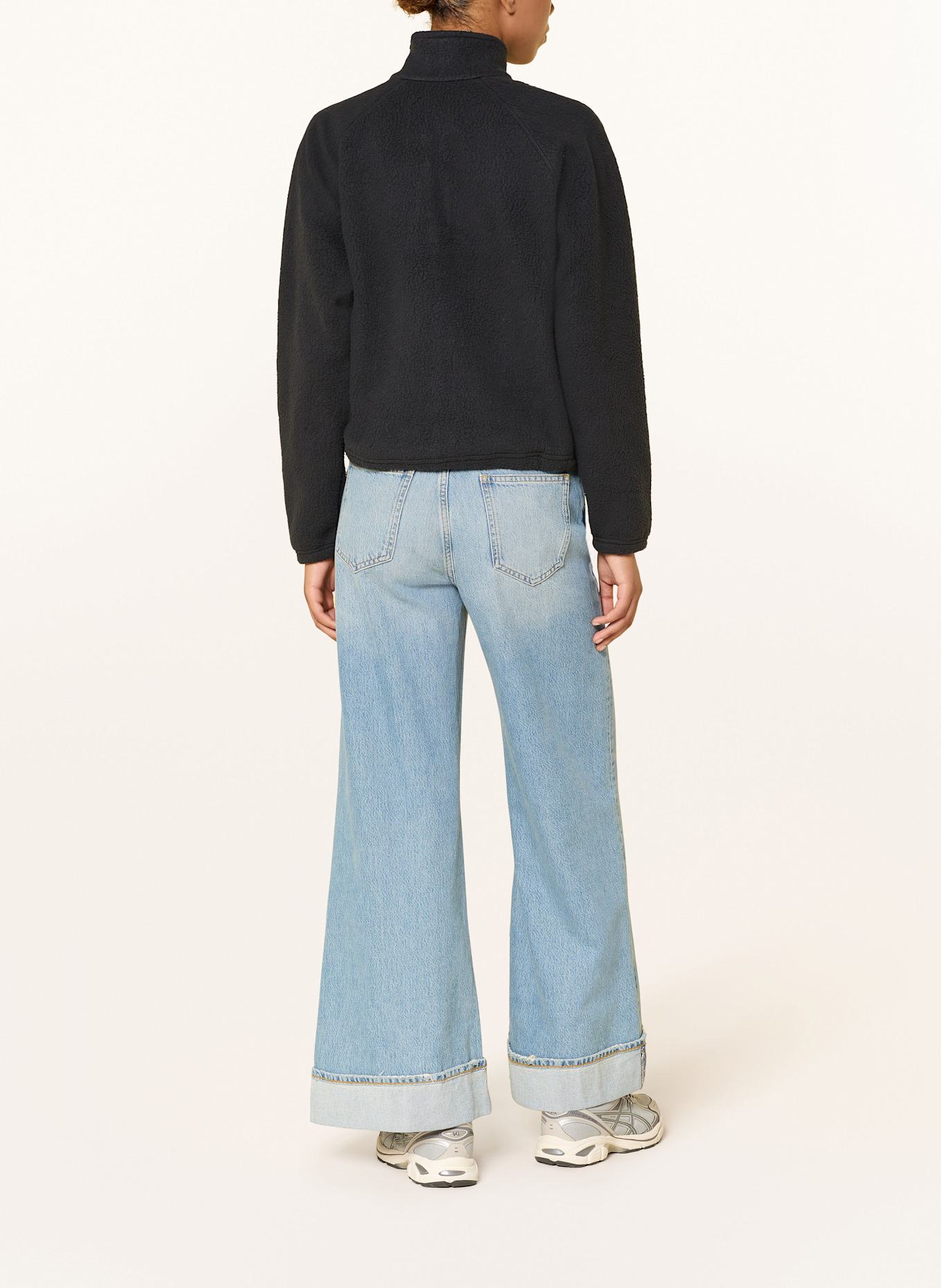 Columbia Fleece-Troyer JASPER RIDGE™ PEBBLED: SCHWARZ