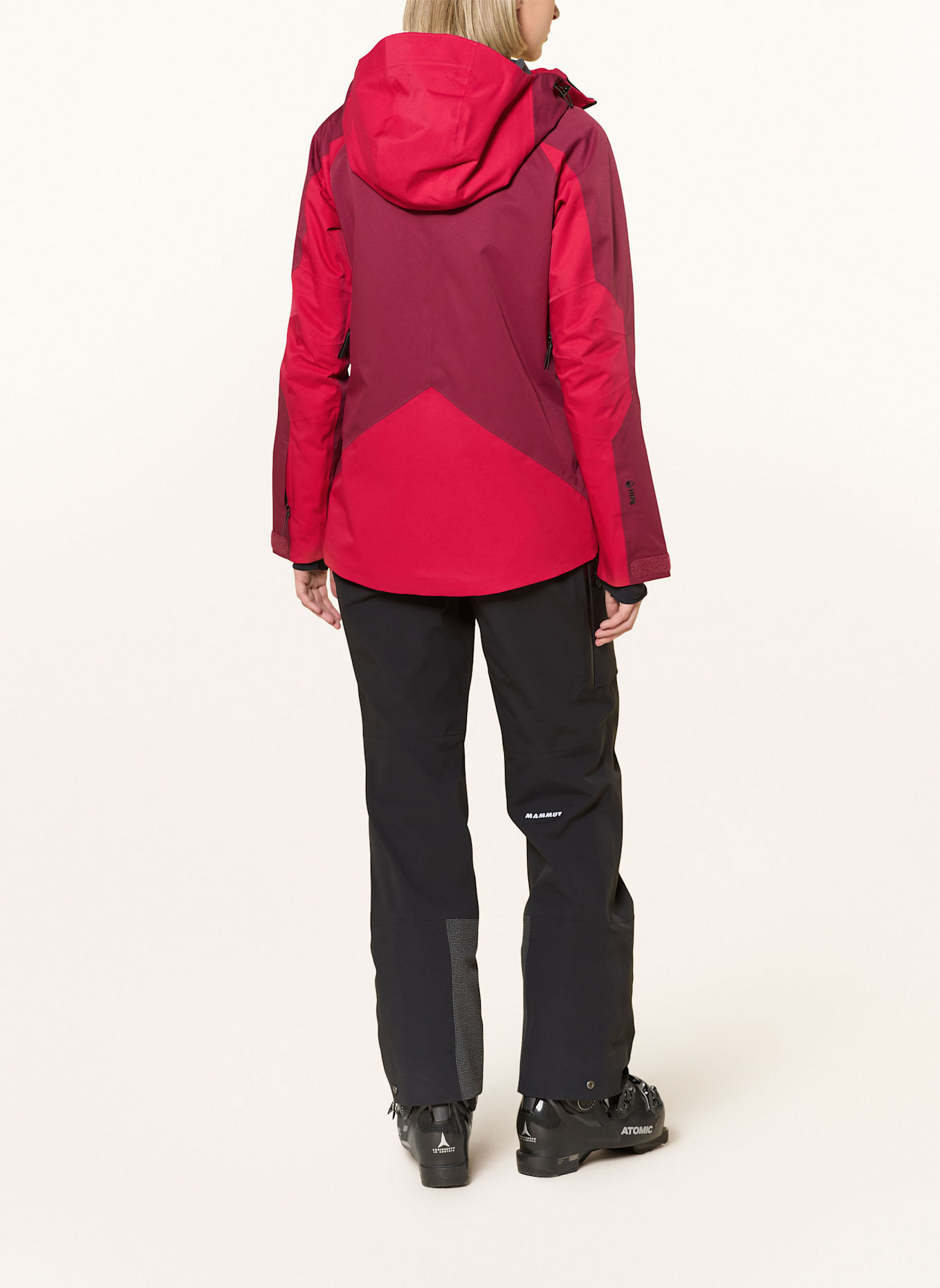 Peak Performance Ski jacket INSULATED 2L W: DARK RED / FUCHSIA