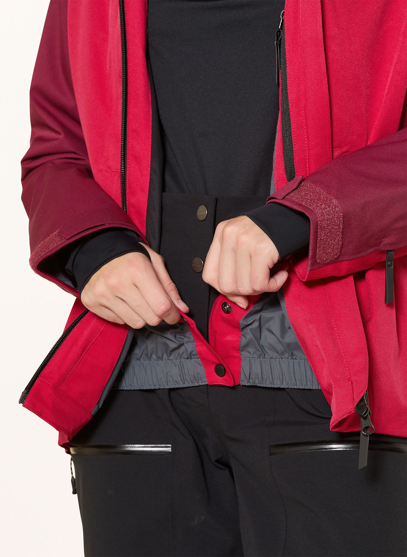 Peak Performance Ski jacket INSULATED 2L W: DARK RED / FUCHSIA