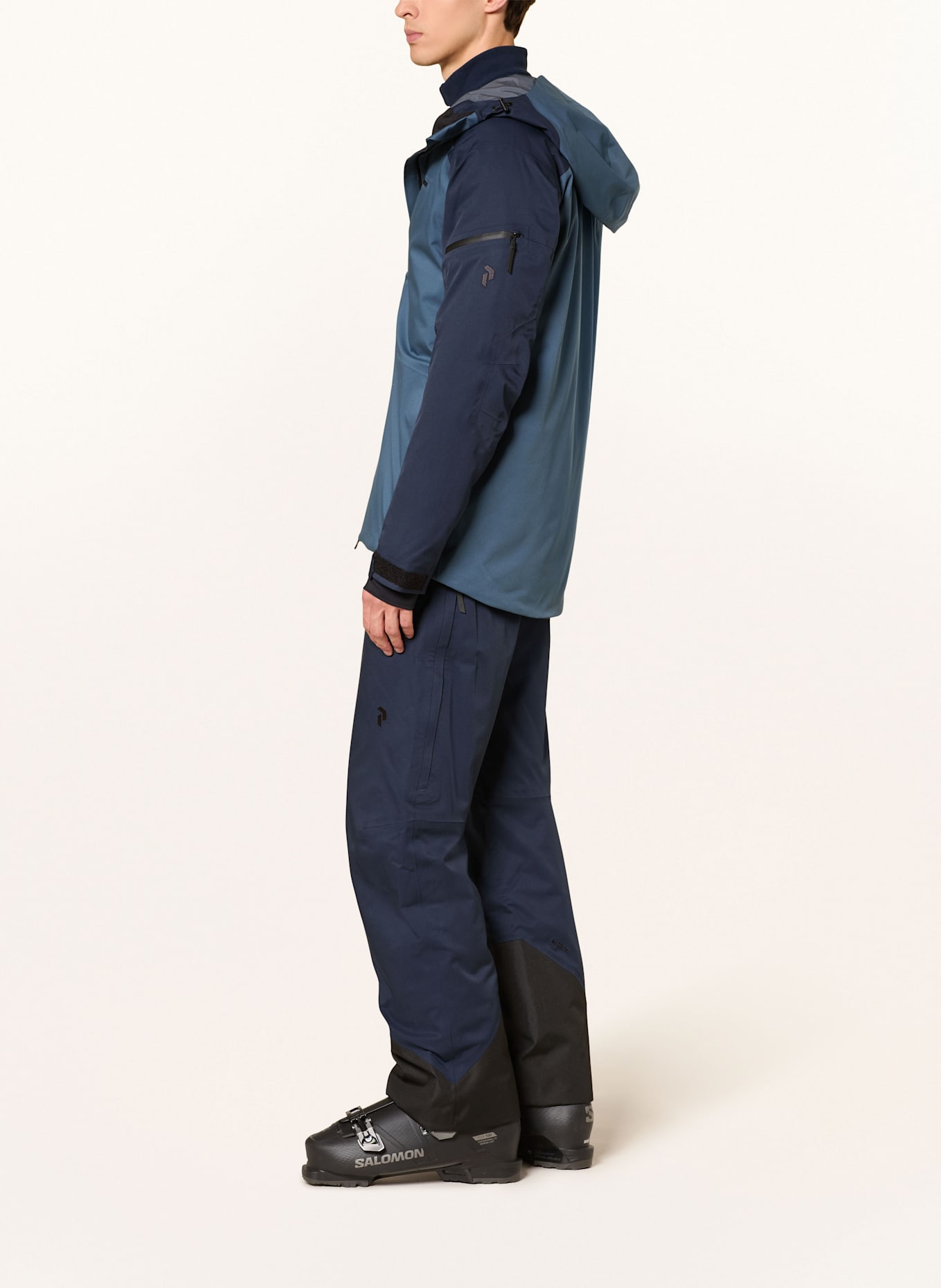 Peak Performance INSULATED 2L ski jacket: DARK BLUE / BLUE