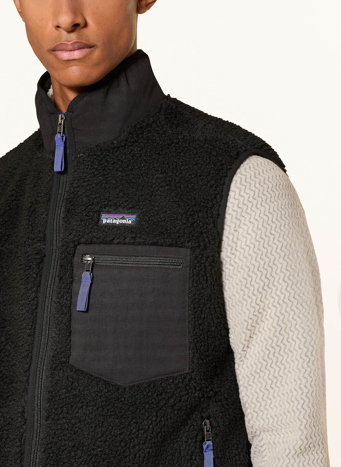 patagonia Kamizelka funkcyjna CLASSIC RETRO-X®: CZARNY