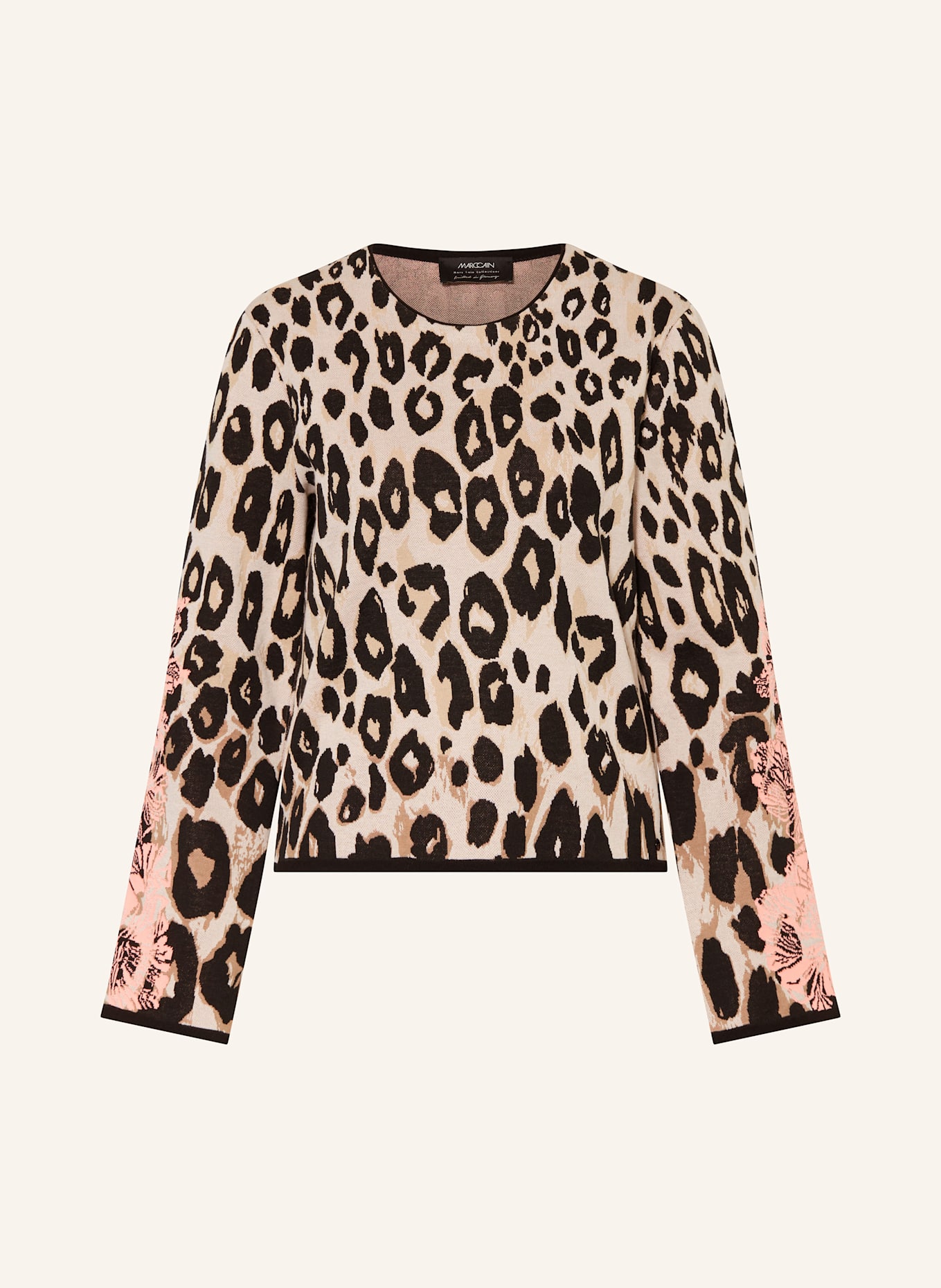 MARC CAIN Pullover: 606 soft cappuccino