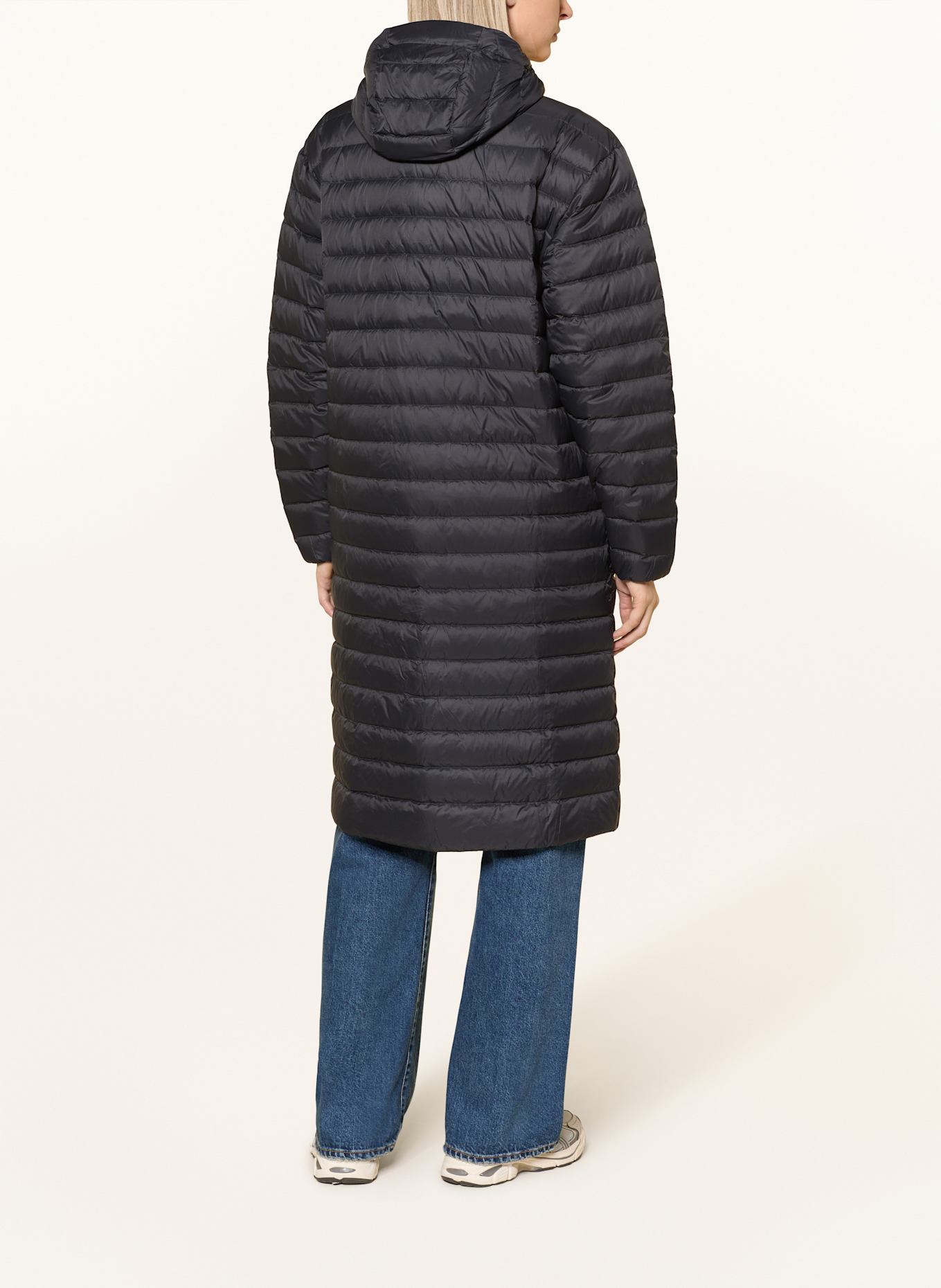 patagonia Płaszcz puchowy RECYCLED DOWN SWEATER™: CZARNY