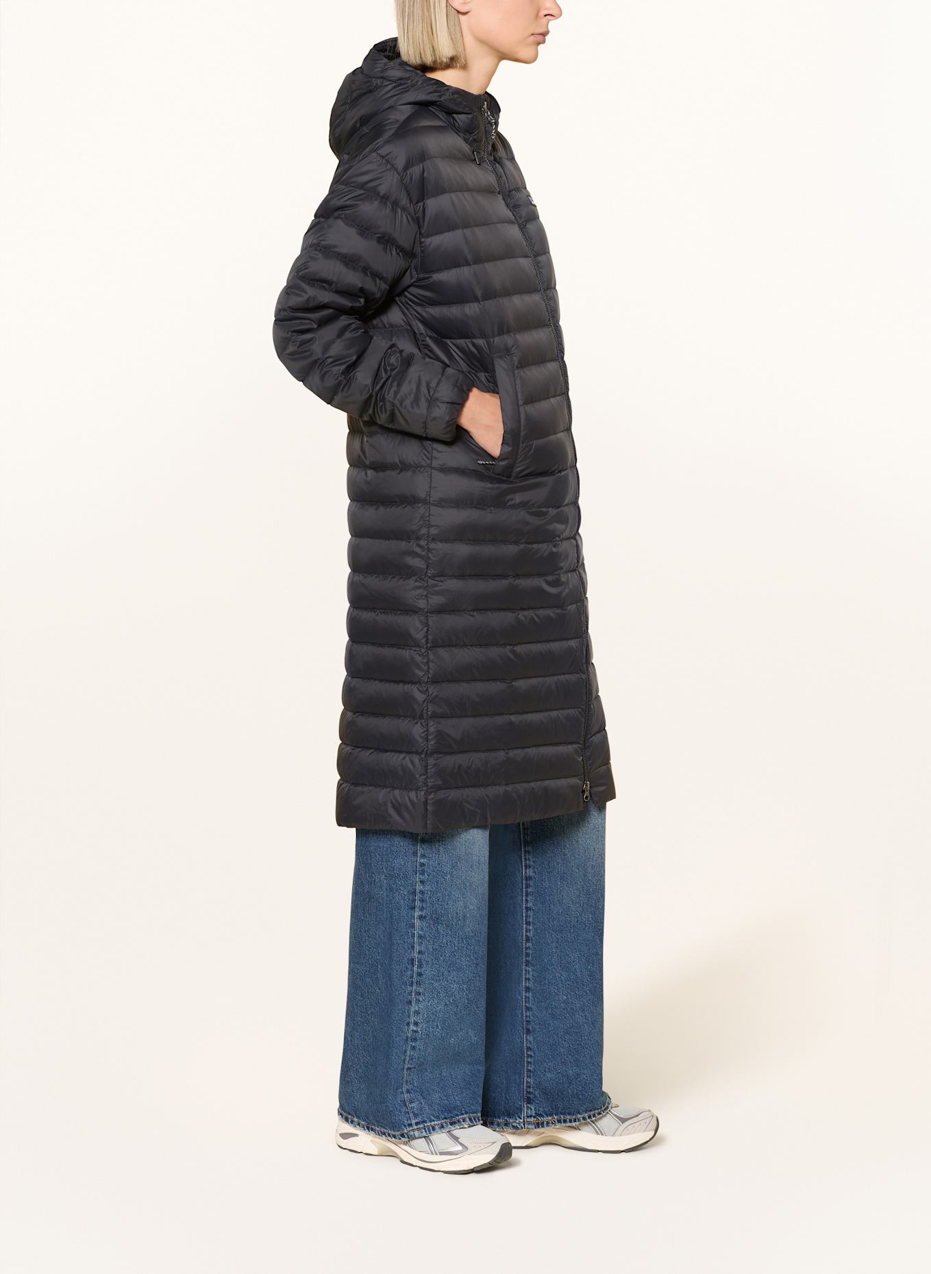 patagonia Płaszcz puchowy RECYCLED DOWN SWEATER™: CZARNY